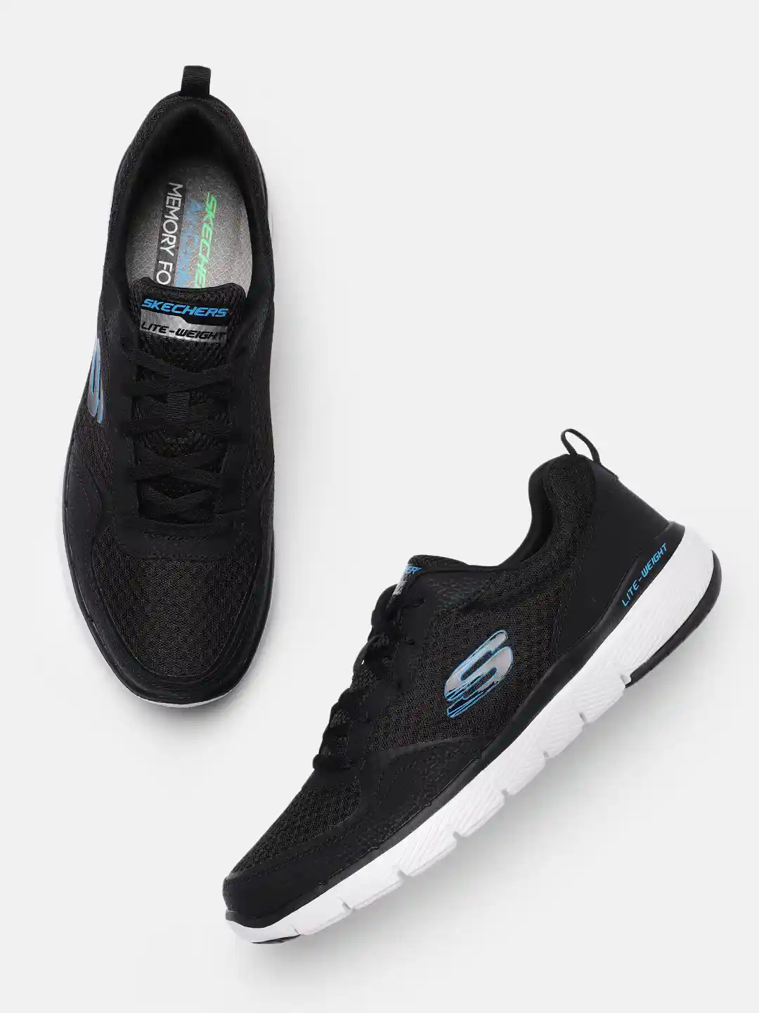 Buy Skechers Men Black Flex Advantage Sneakers Casual Shoes