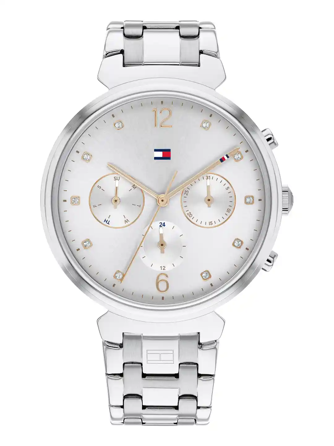 Buy Tommy Hilfiger Women Silver-Toned Ivy Analogue Watch