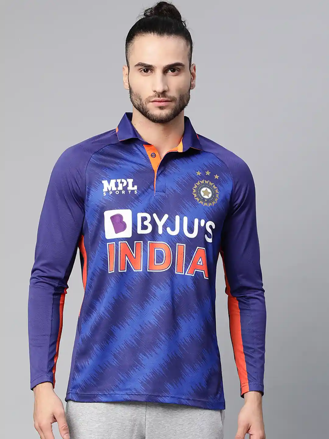 Cricket Jersey Full Sleeve Blue Buy MPL Sports Men Official Team