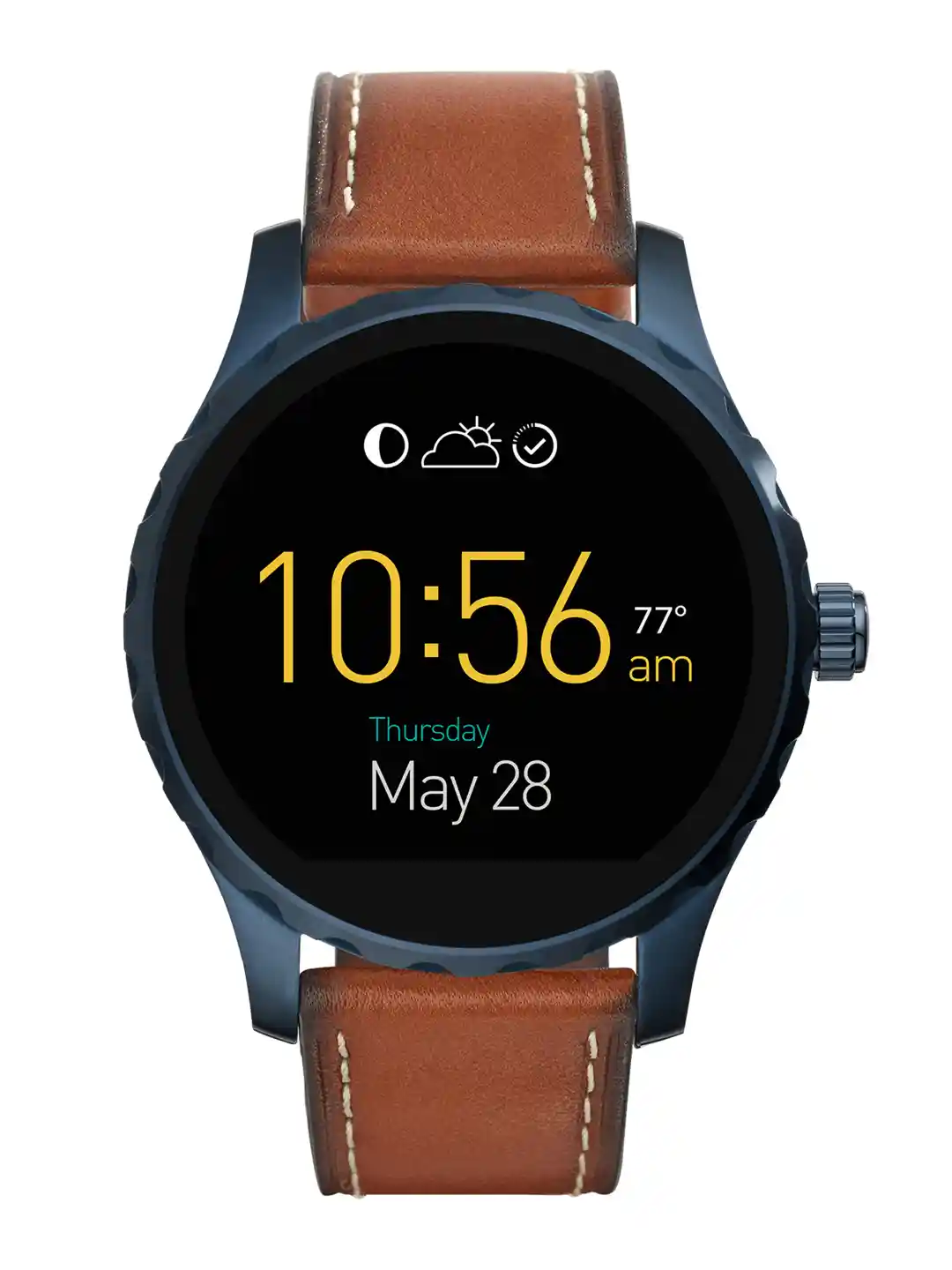 Buy Fossil Q Marshal Brown Touchscreen Smart Watch Smart Watches