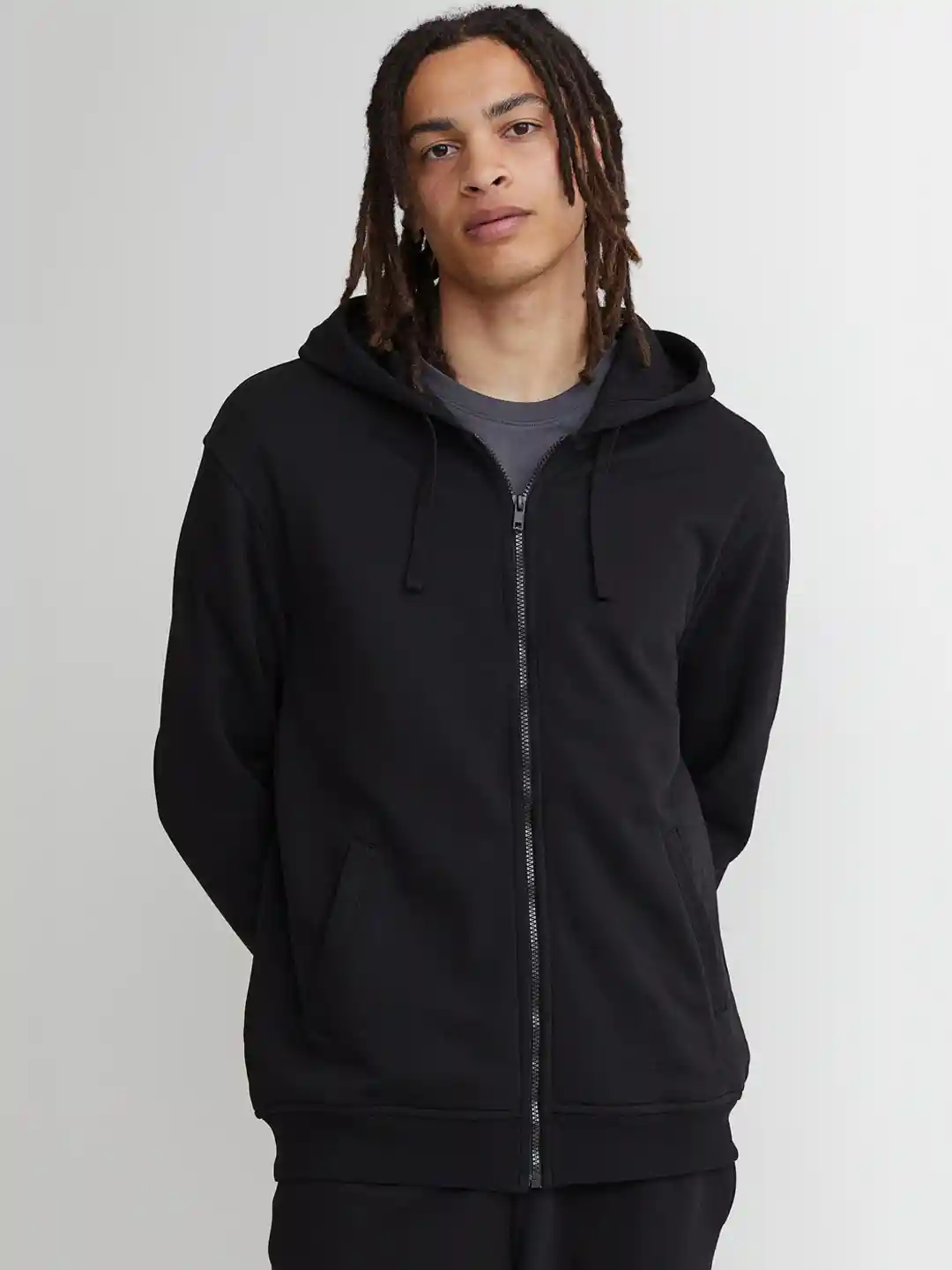 Relaxed Fit Hoodie M And M Mens Hoodies Fleece Blue H&M Relaxed