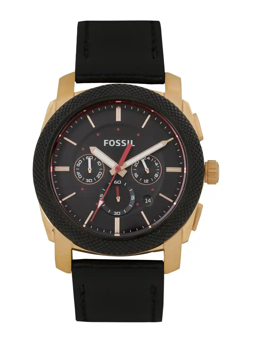 Buy Fossil Men Black Dial Chronograph Watch FS5120 Watches for