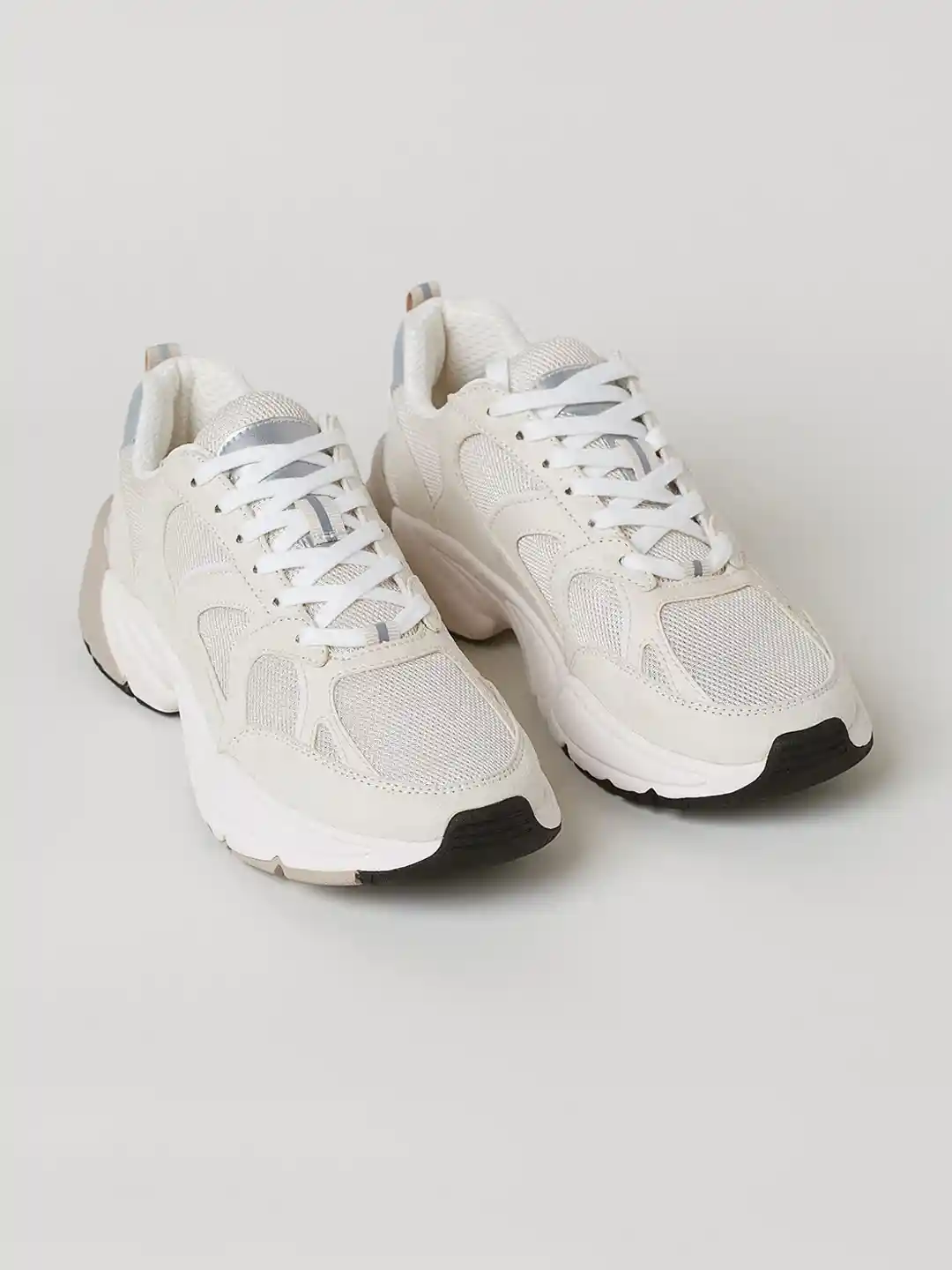 Buy H&M Women Beige Solid Trainers Casual Shoes for Women