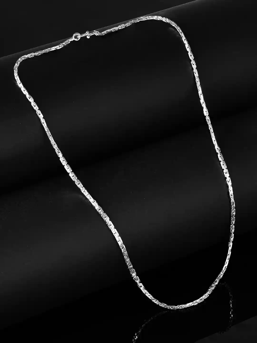 Buy The Roadster Lifestyle Co Men Silver-Plated Chain