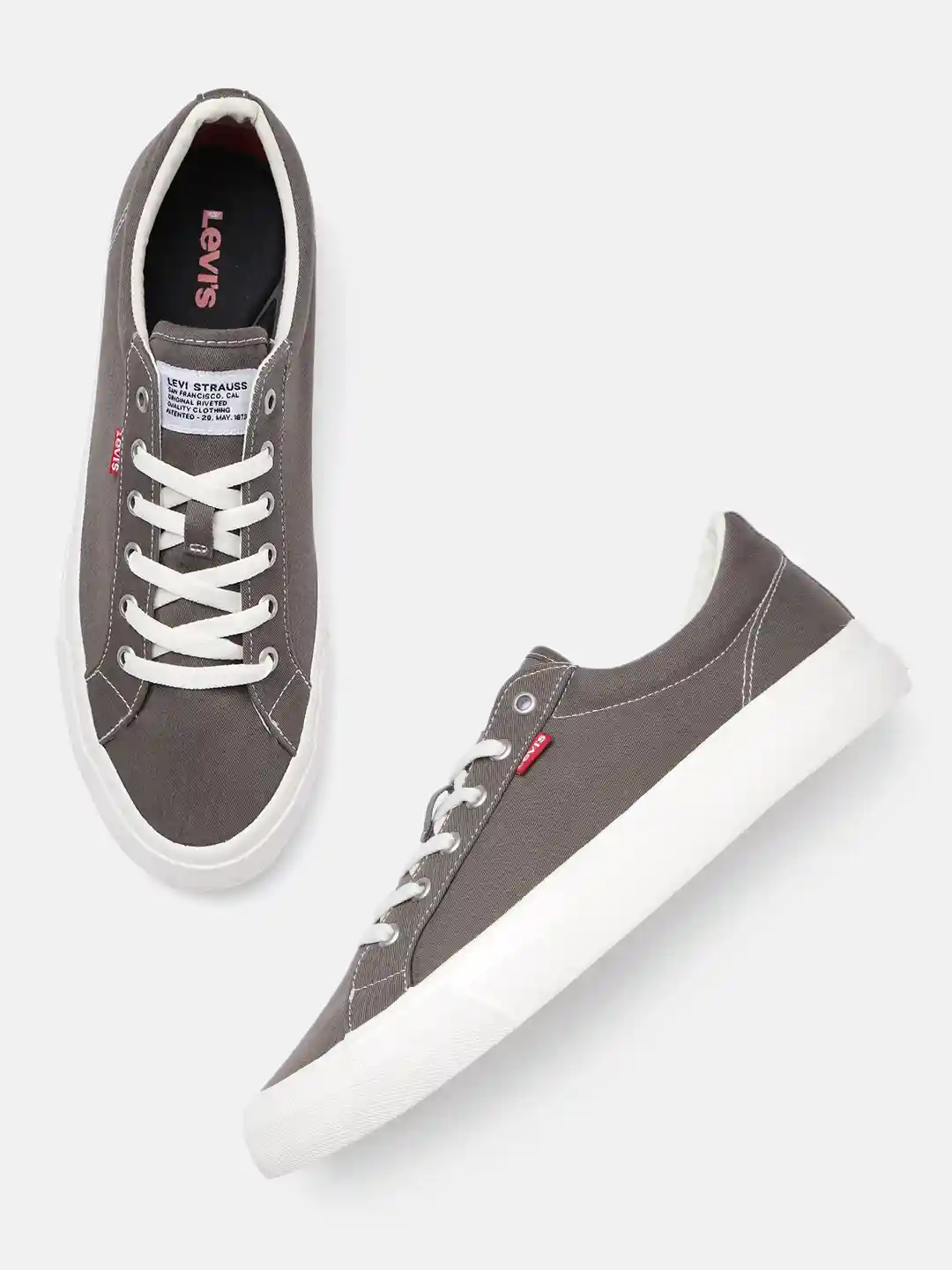 Buy Levis Men Olive Green Lancer Sneakers Casual Shoes for Men