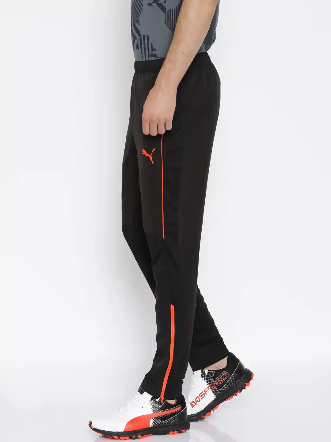Buy PUMA Black IT EVOTRG Track Pants Track Pants for Men 1568407
