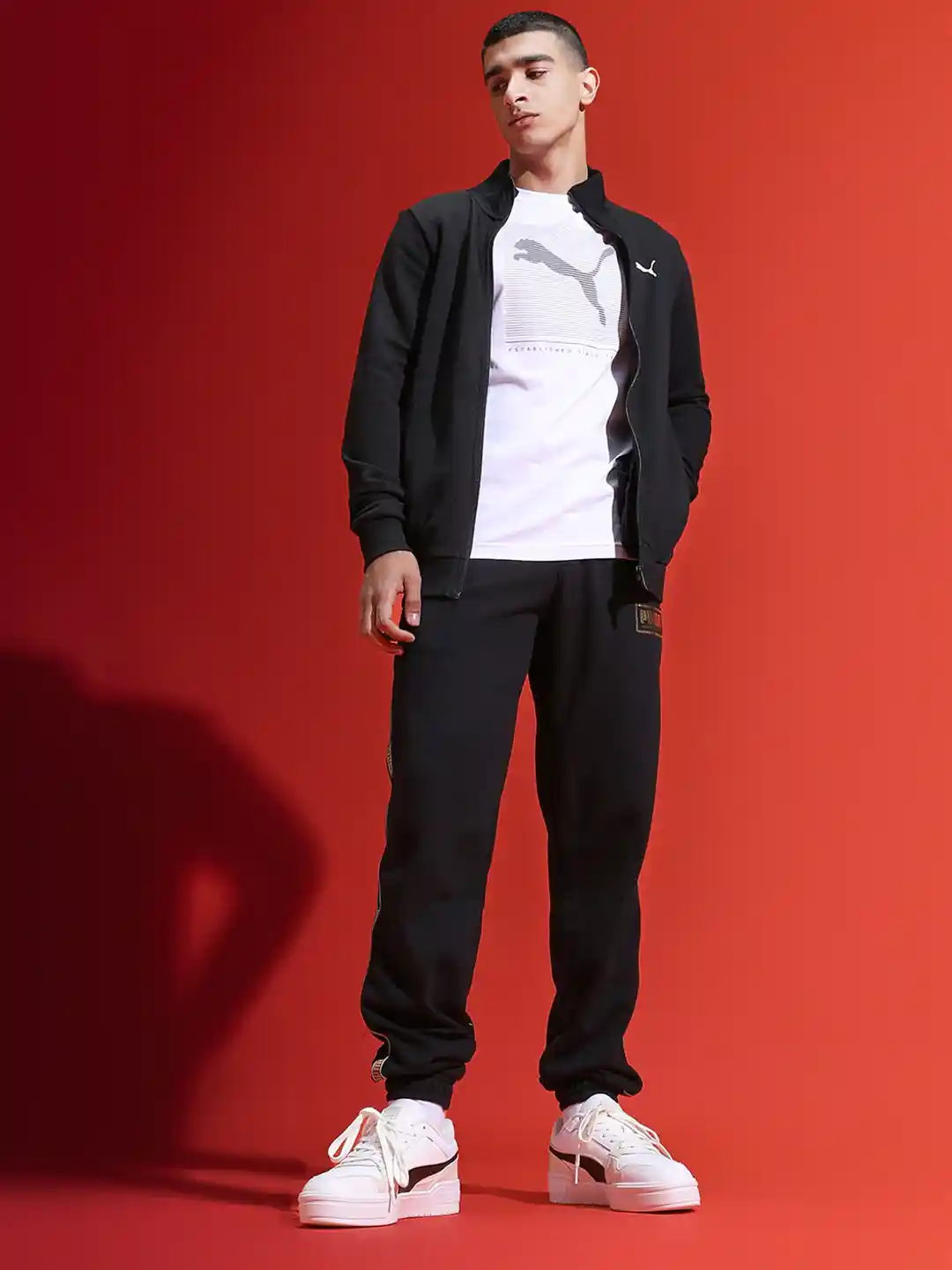 Buy Puma Graphic Men Slim Fit T-Shirt Tshirts for Men 15684136