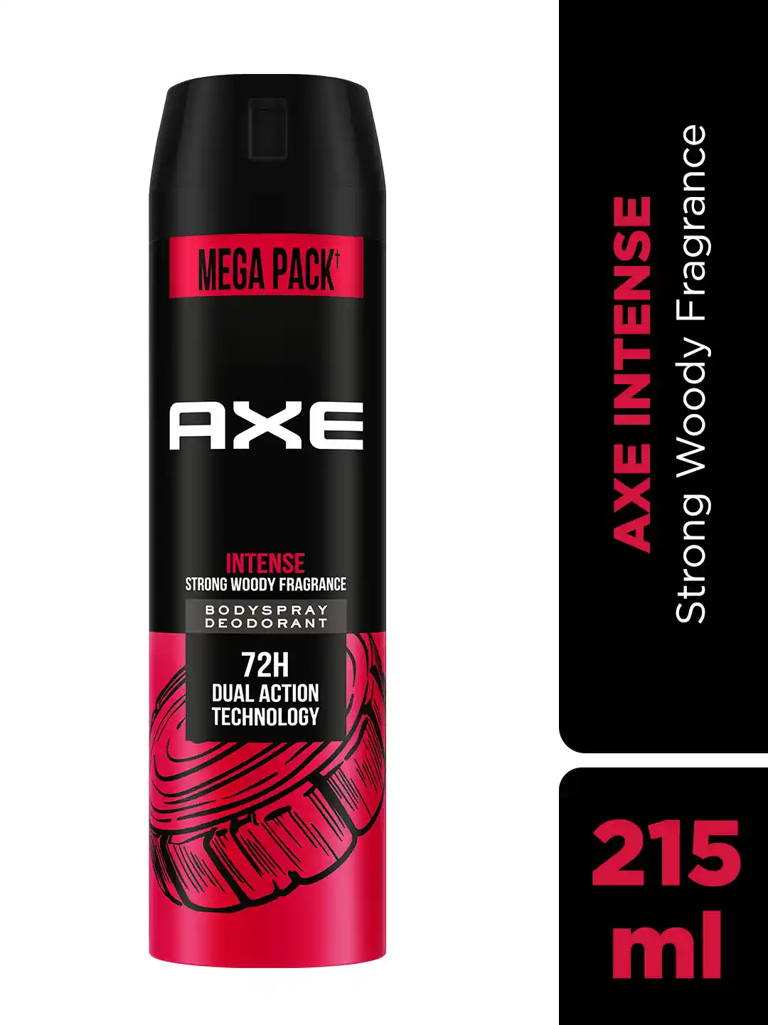 Buy Axe Intense Long Lasting Deodorant Bodyspray For Men 215 ml