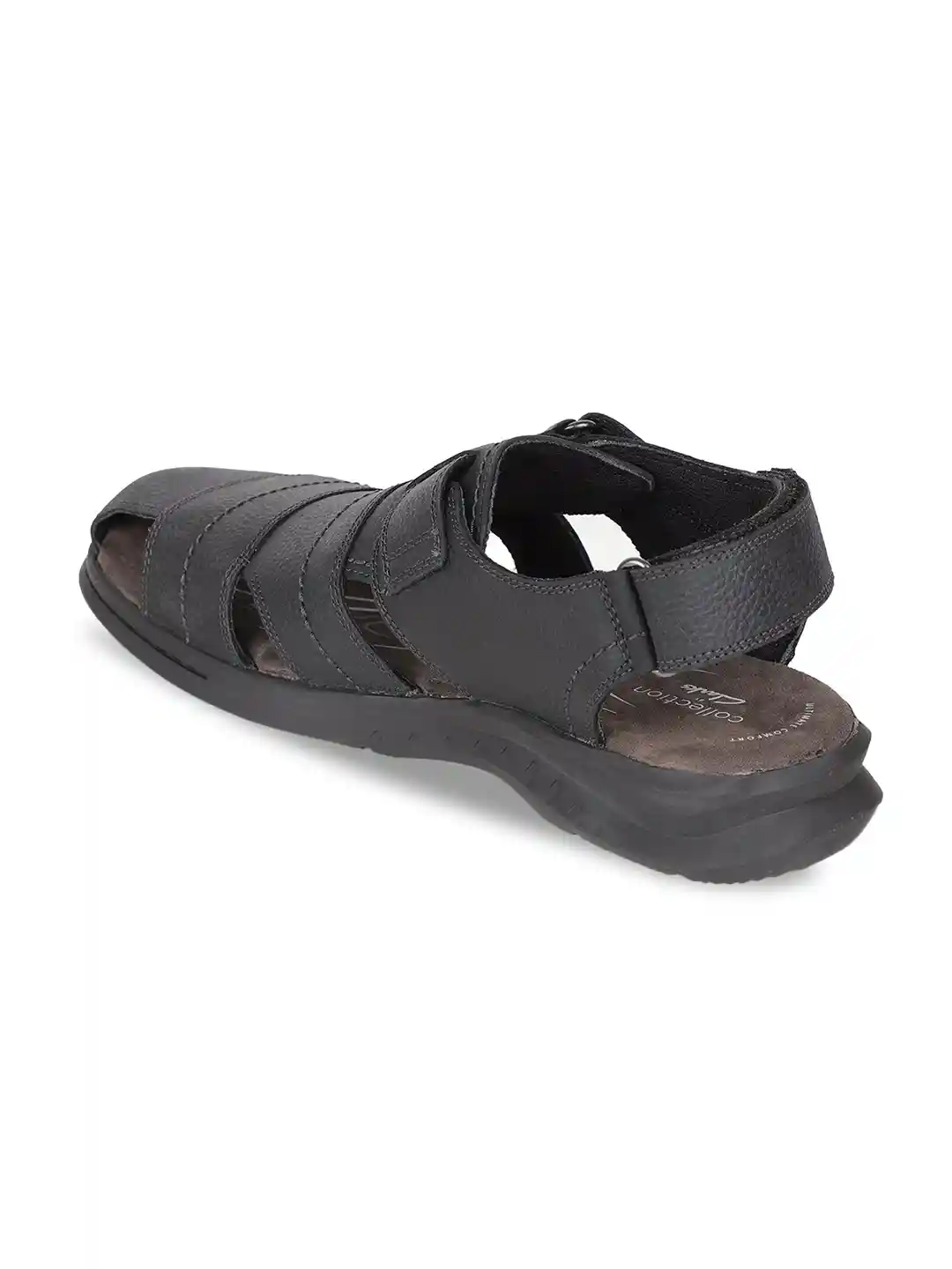 Buy Clarks Men Black Leather Comfort Sandals Sandals for Men