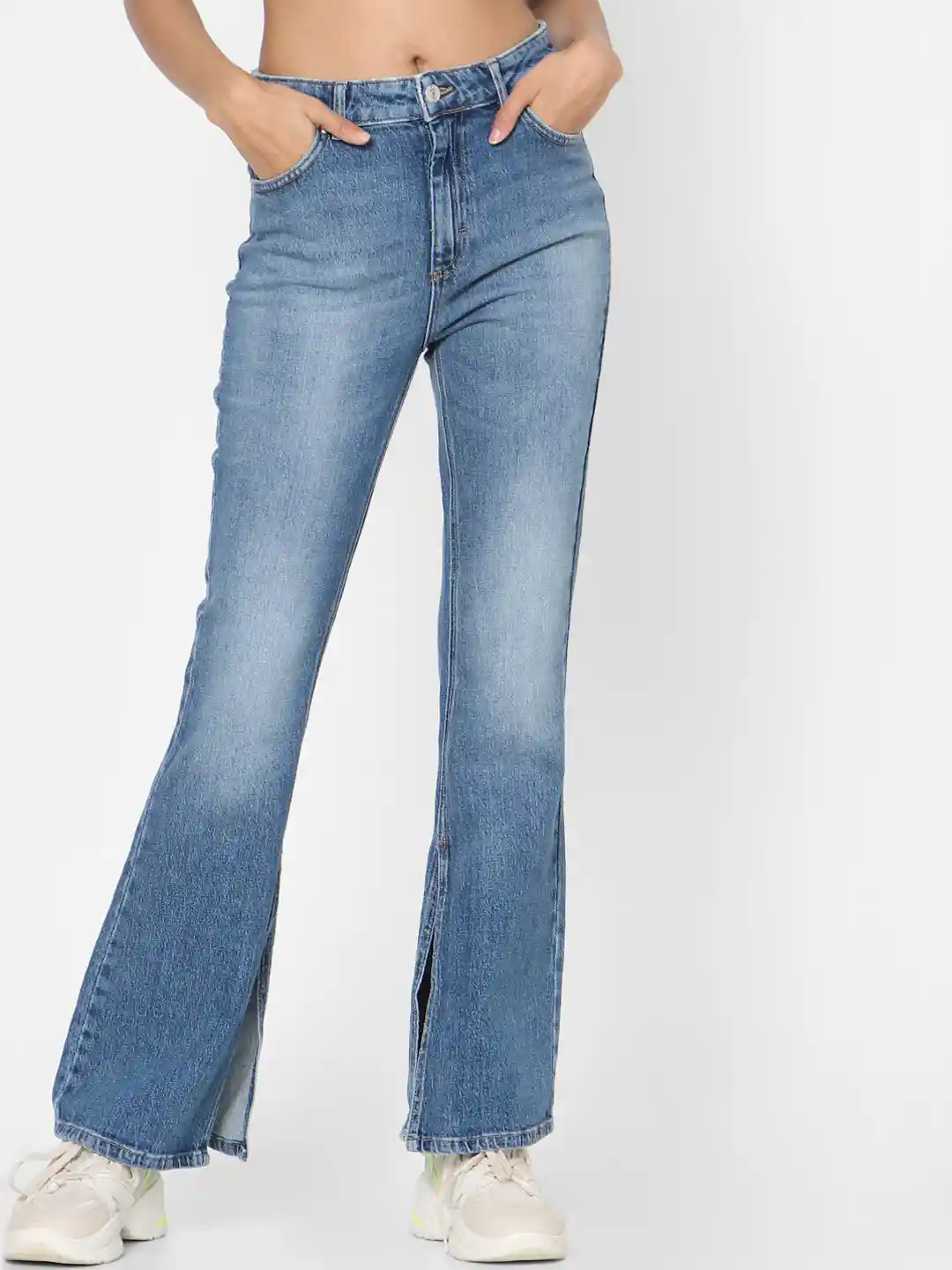 Womens Jeans Bootcut Jeans Only Buy ONLY Women Blue Bootcut High