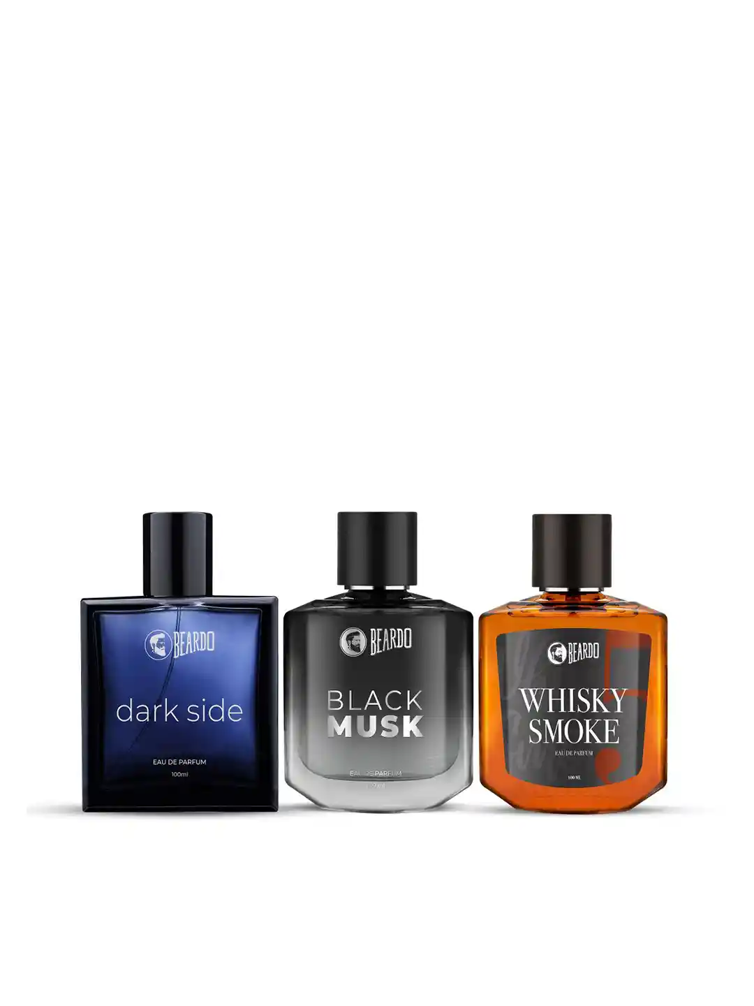 Whisky Musk Fragrance For Men BEARDO Set Of Black Musk Whisky