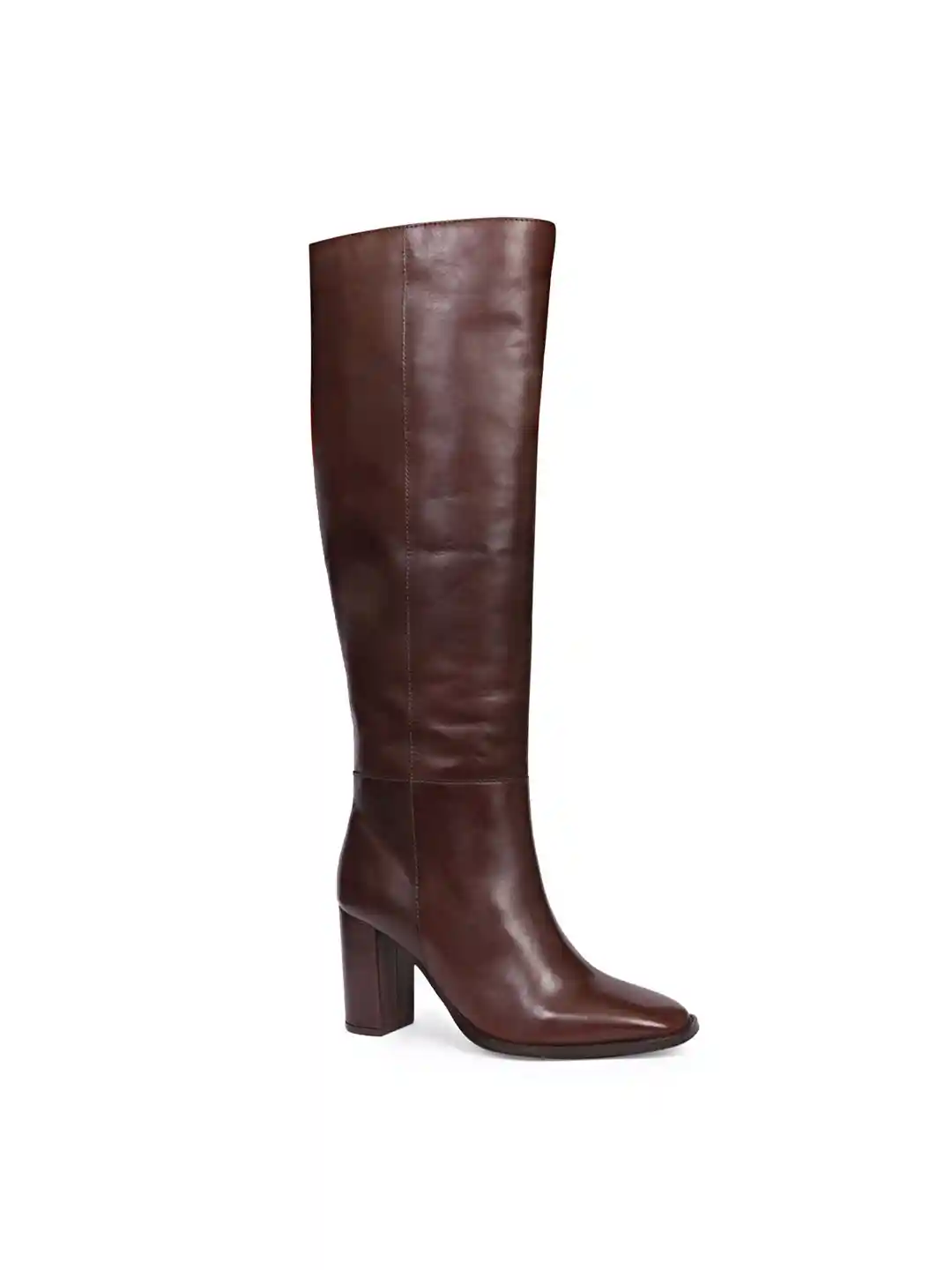 Buy Saint G Women Brown Leather Knee High Slouch Boots Boots for