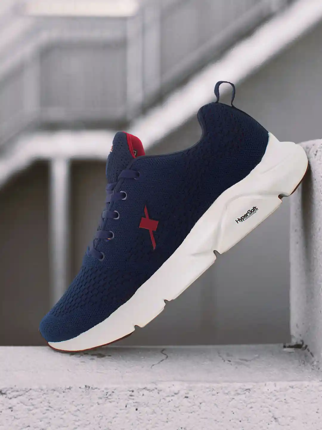 Buy Sparx Men Navy Blue Mesh Running Non-Marking Shoes Sports