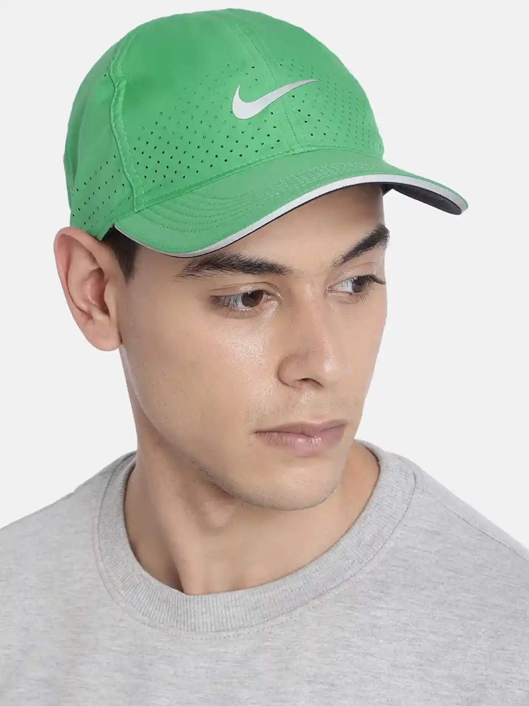Buy Nike Unisex Roma Green Perforated Dri-FIT Aerobill - Main Image