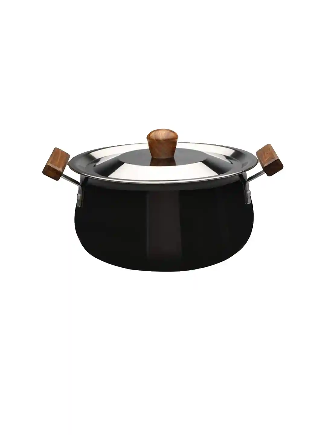 Buy Wonderchef Black Ebony Hard Anodized Handi With Lid Cooking