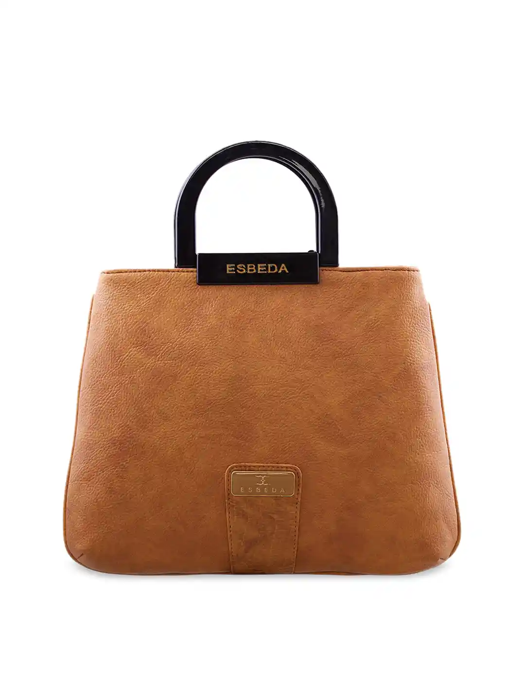 Buy ESBEDA Brown PU Structured Handheld Bag Handbags for Women