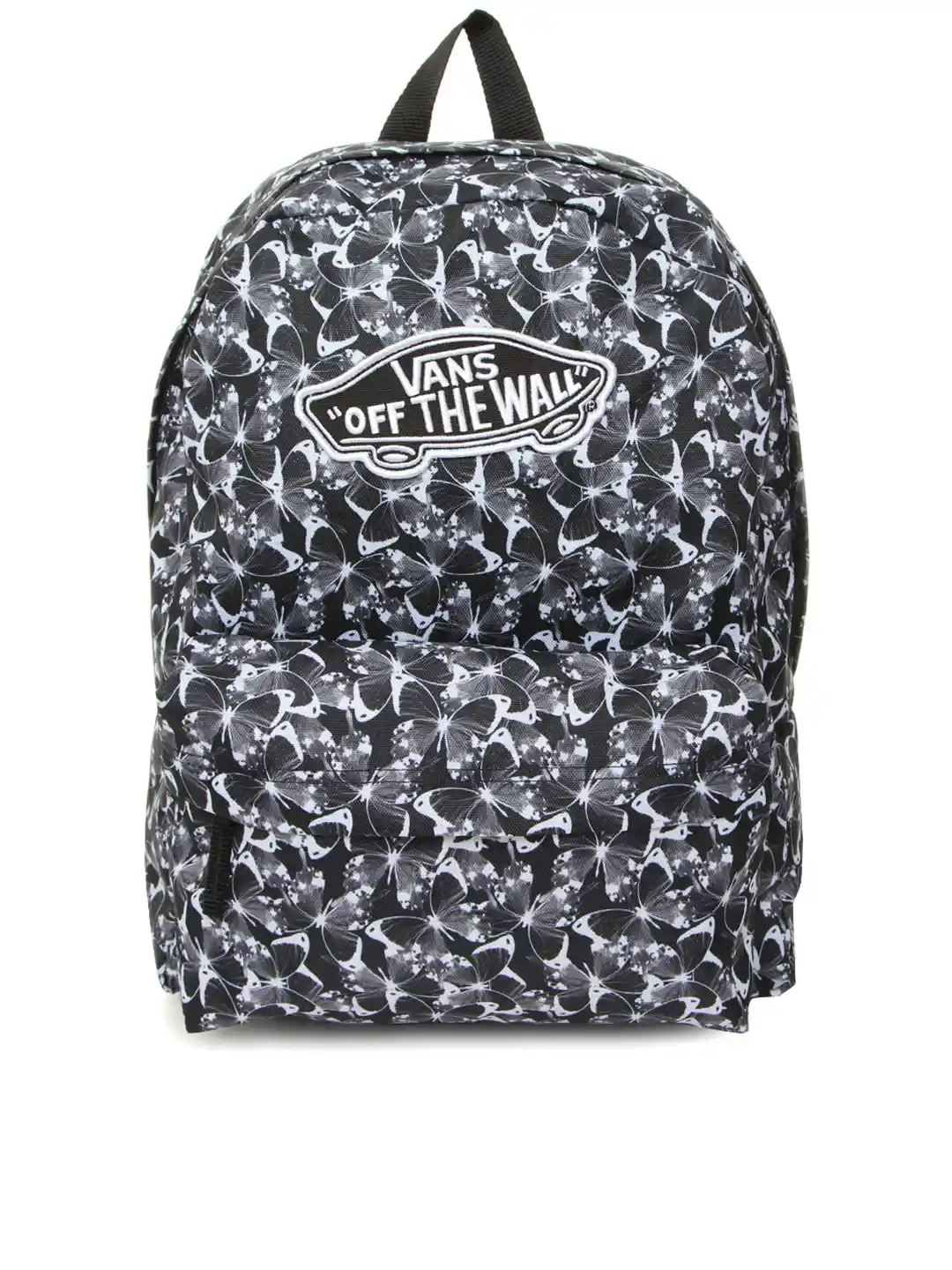 Buy Vans Women Black Butterfly Print Realm Backpack Backpacks