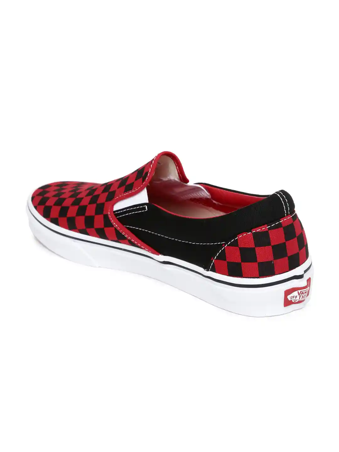 Vans Classic Red Vans 2016 Classic Slip Checkerboard Vans Size 14