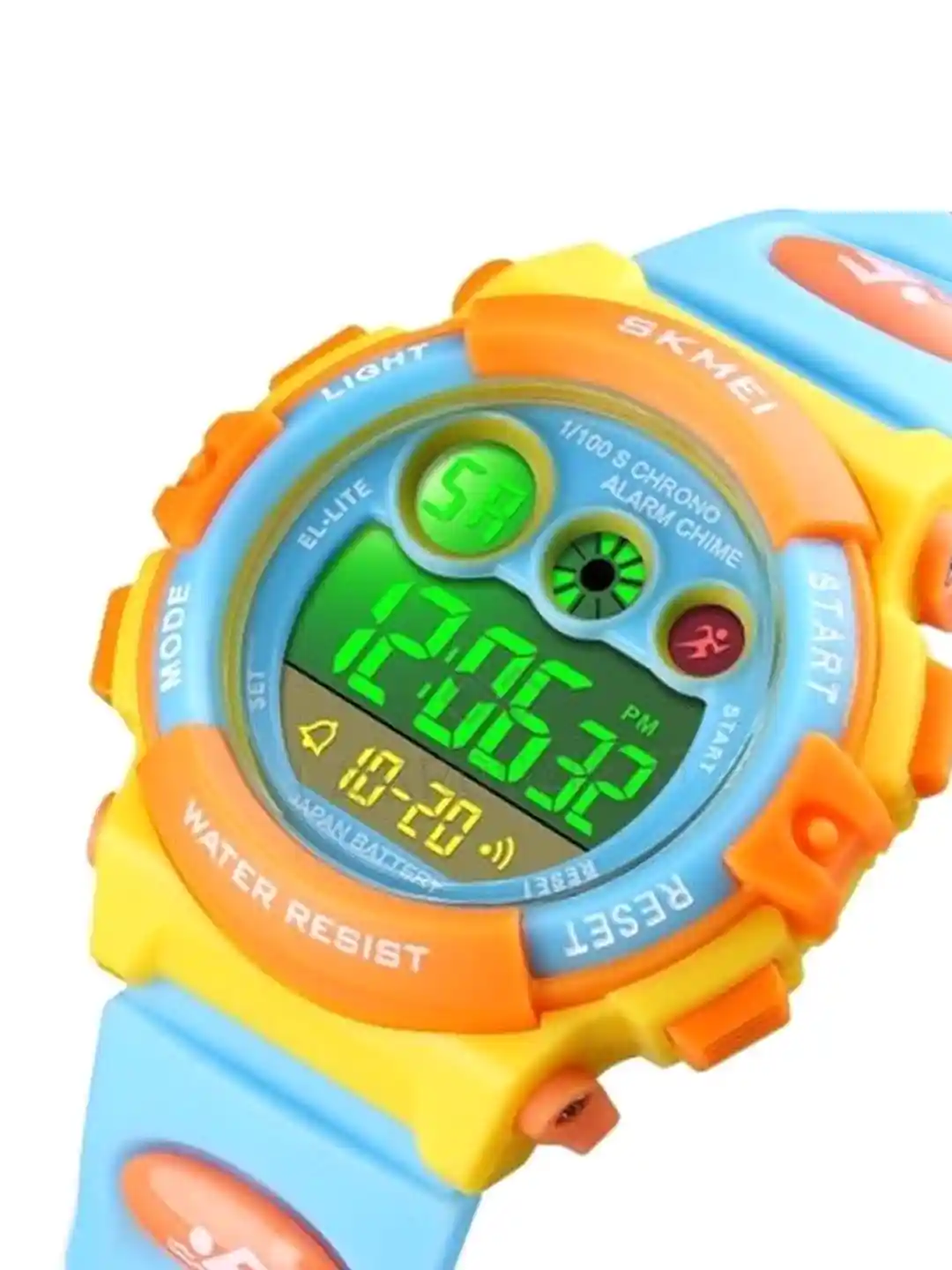 Buy Skmei Unisex Kids Blue Dial Blue Straps Digital Watch