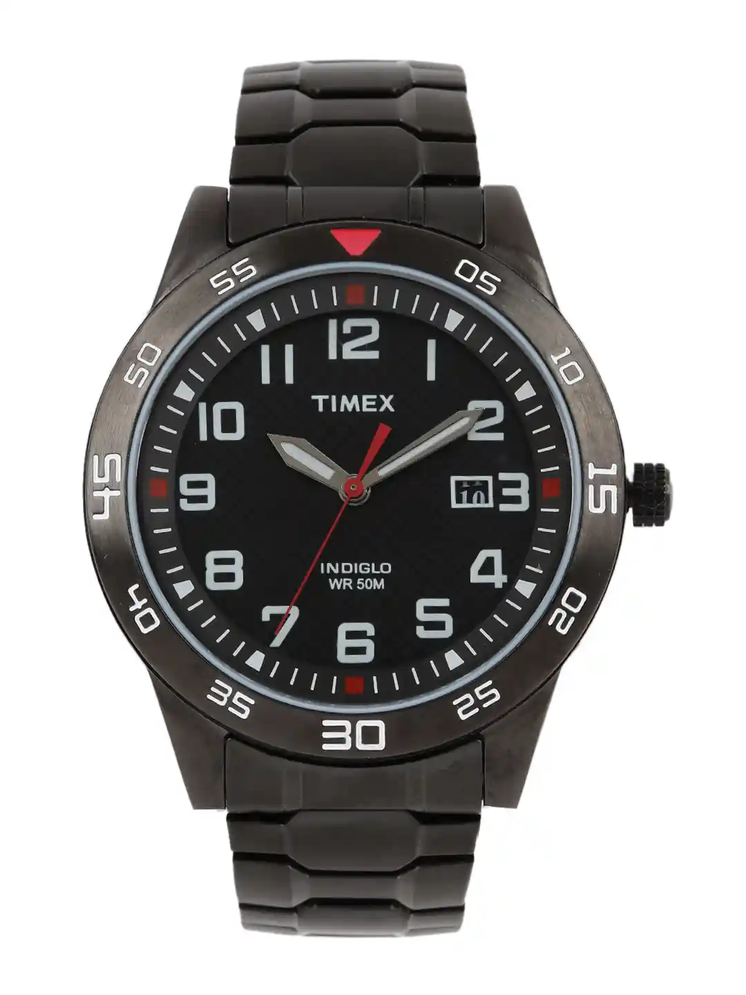 Buy Timex Indiglo Men Black Analogue Watch TW2P616006S Watches