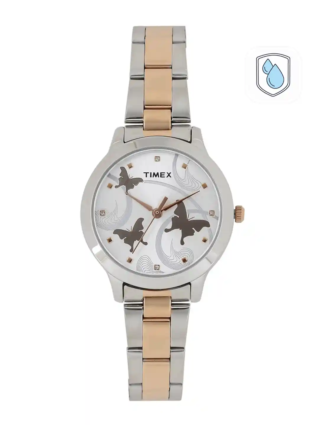Buy Timex Women Silver-Toned Analogue Watch TW000T607 Watches
