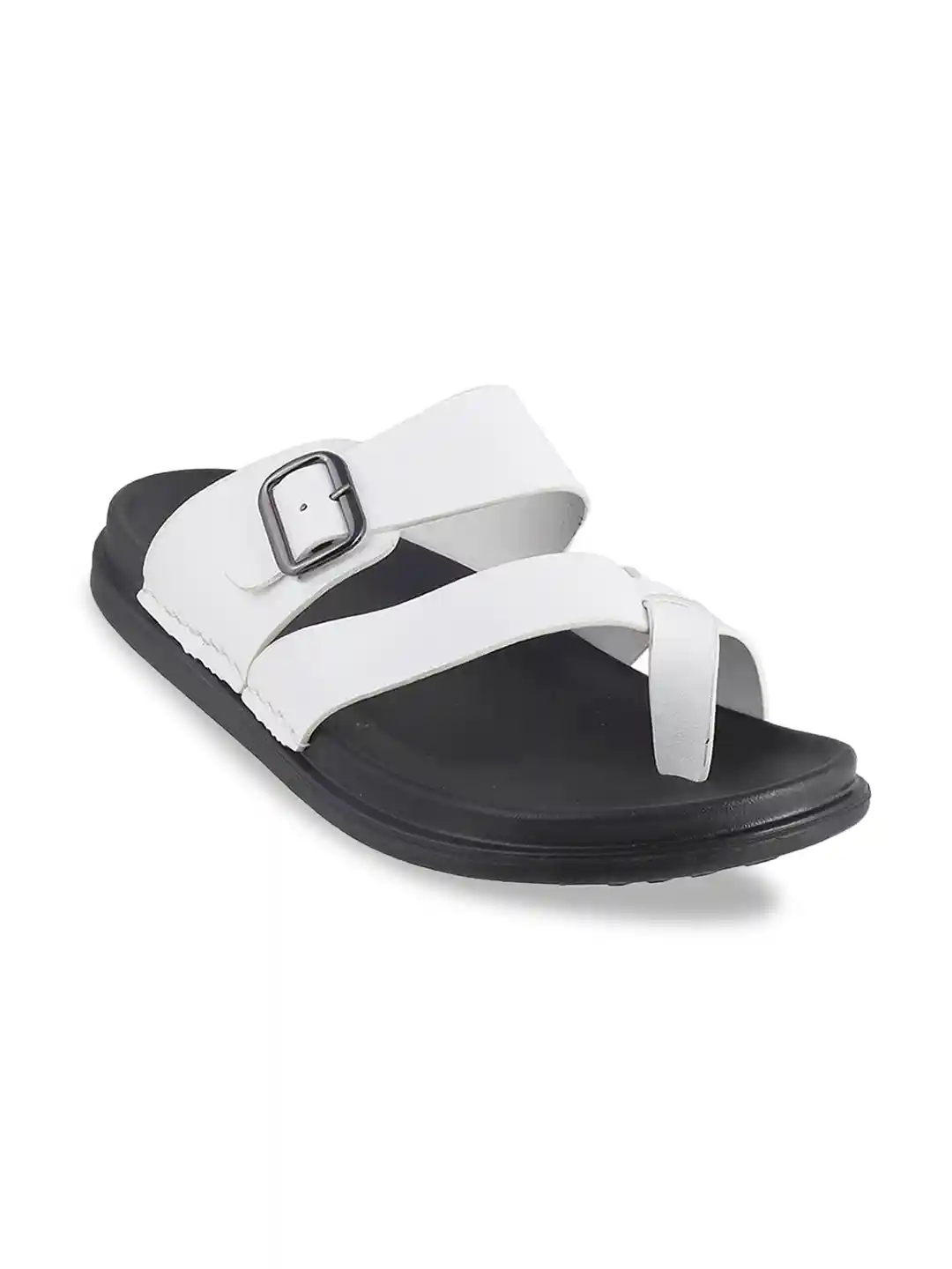 Buy Metro Men White Comfort Sandals Sandals for Men 16041196