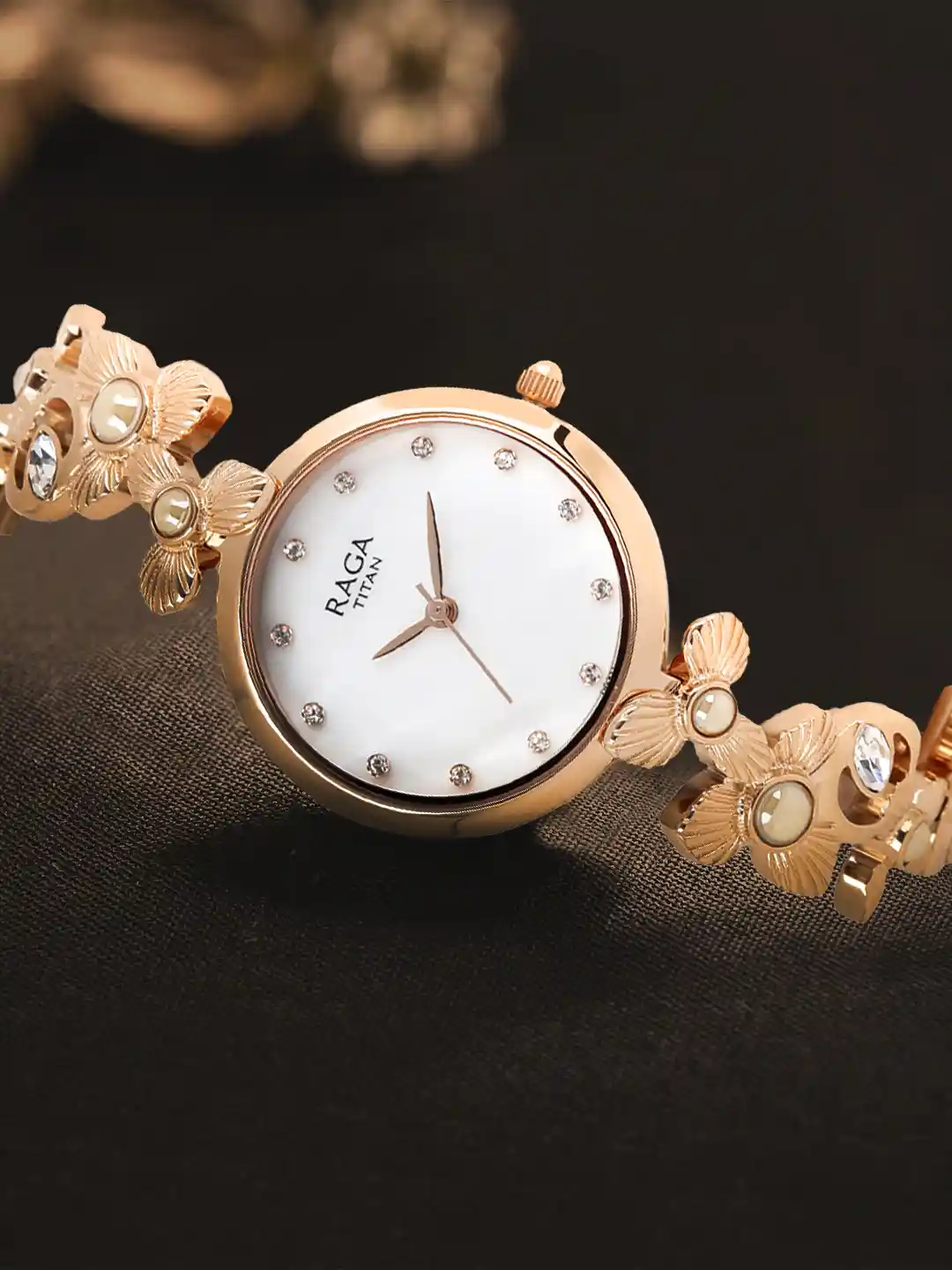 Buy Titan Raga Aurora Women White Analogue watch NL95048WM01