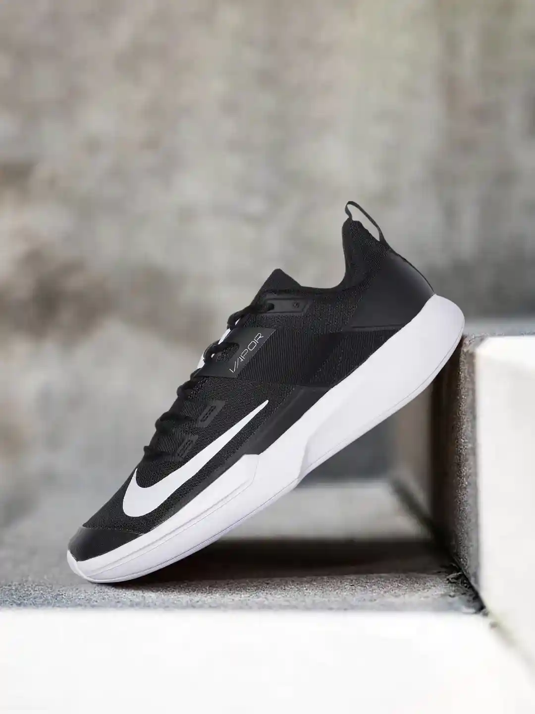 Buy Nike Men Black Vapor Lite Hard Court Tennis Shoes Sports