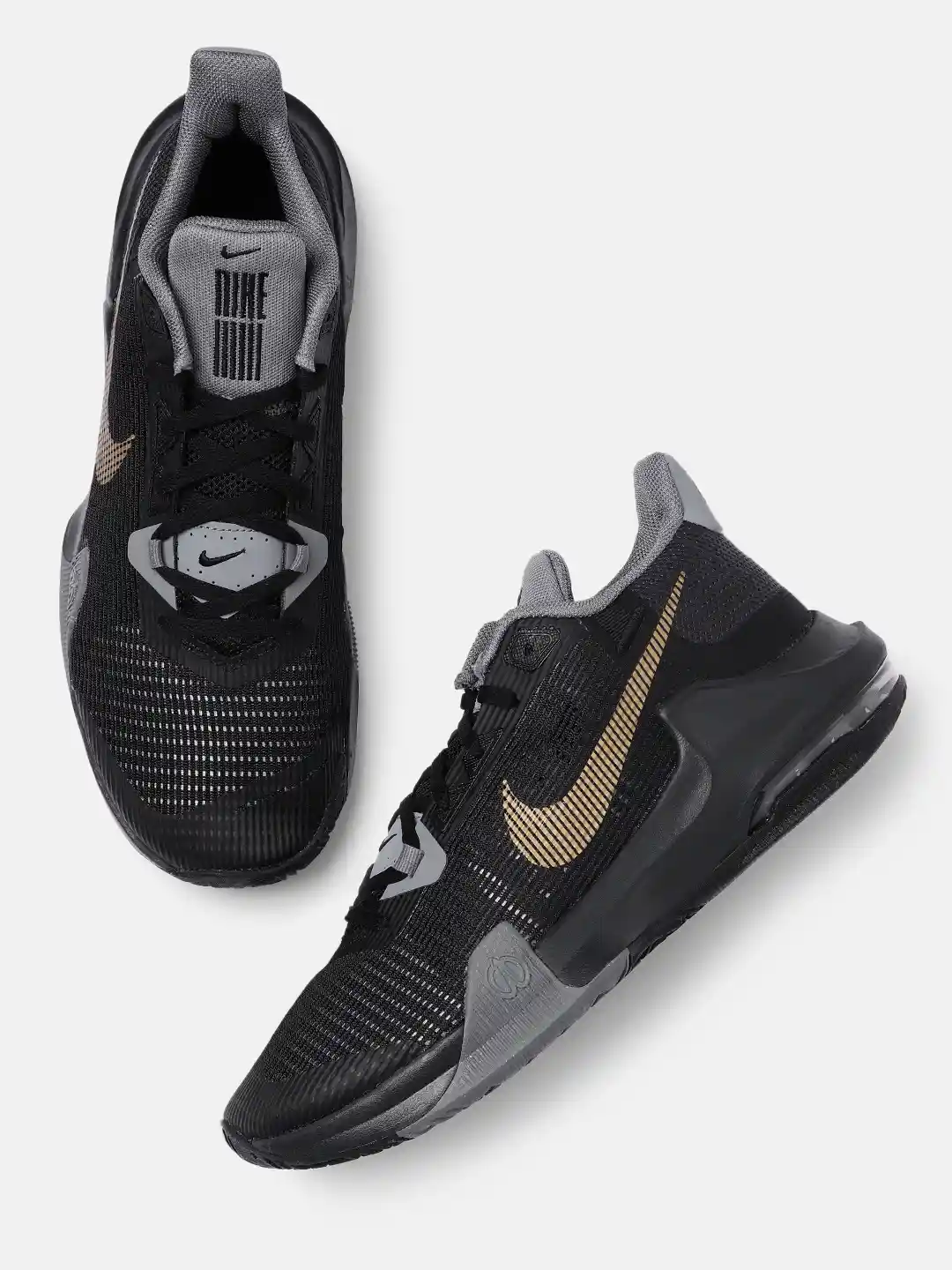 Running Shoes Nike Zoom Basketball Shoes Black Nike Men Black AIR