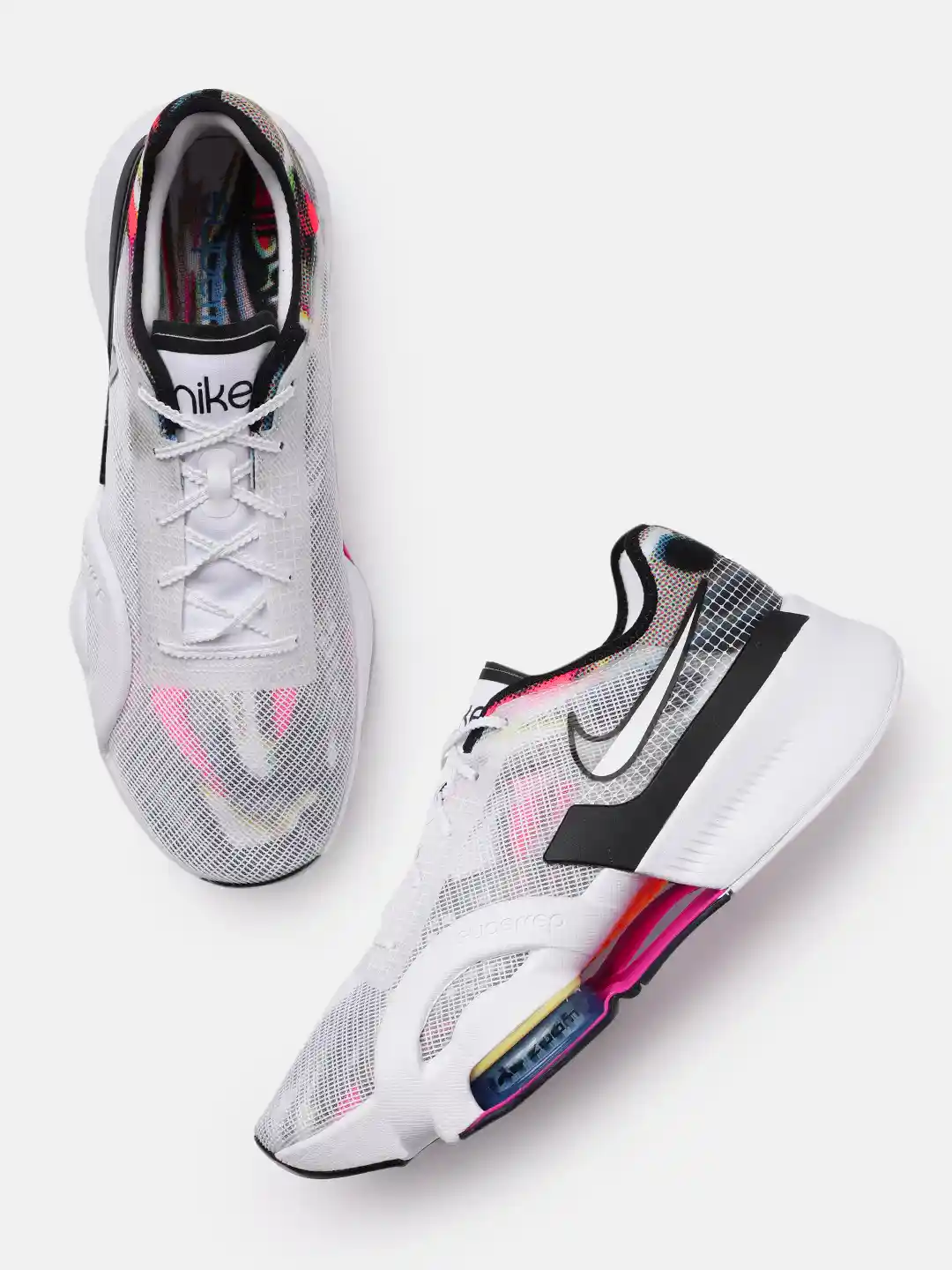 Buy Nike Men White AIR ZOOM SUPERREP Training or Gym Shoes