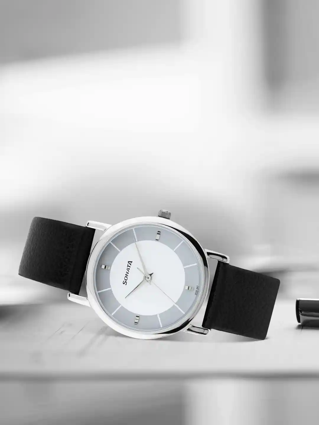 Buy Sonata Men White Grey Dial Watch 7987SL01 Watches for Men