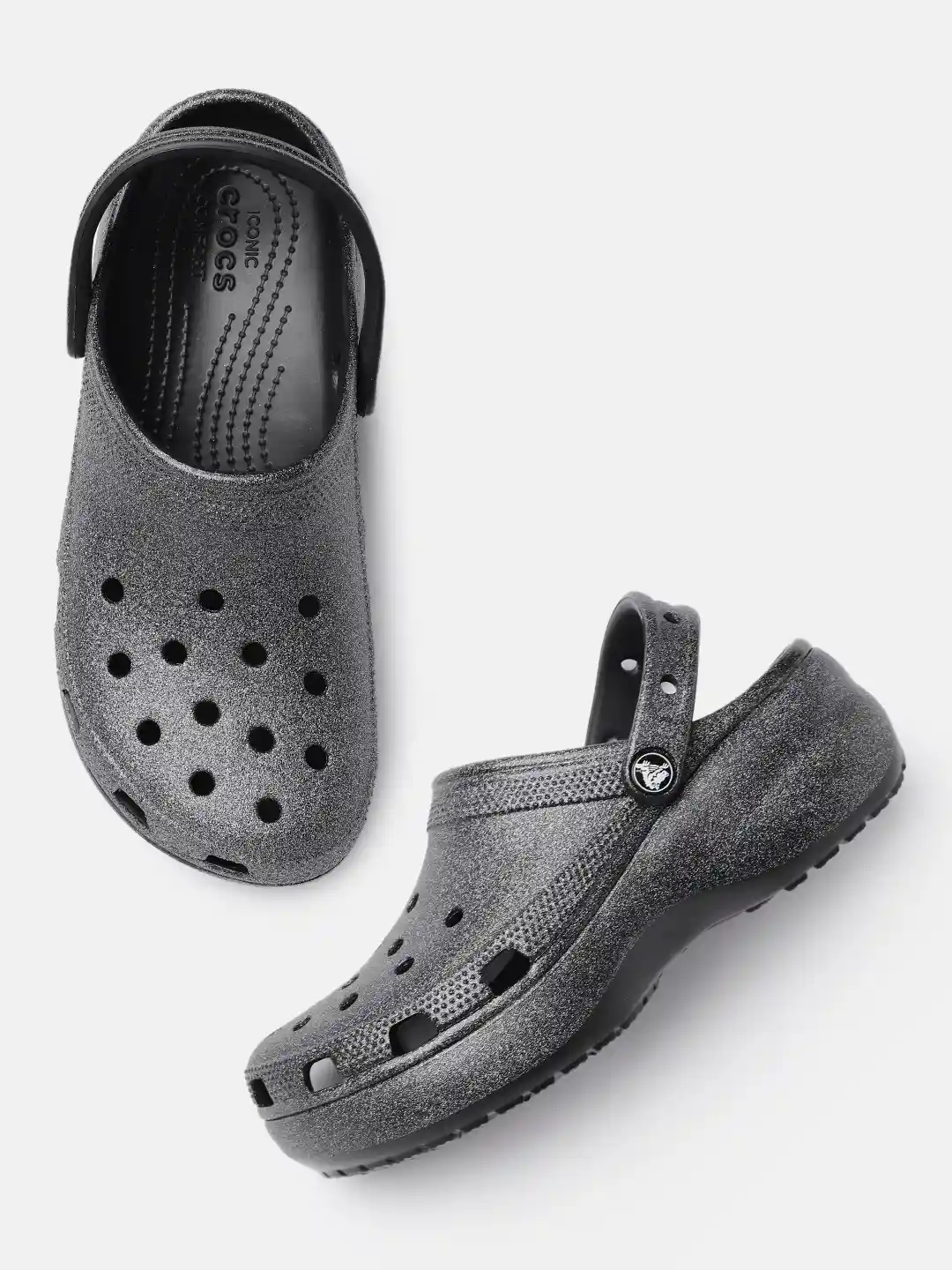靴 Crocs x Beams Classic Clog Black Silver 靴 Crocs x Beams Classic Clog Black Silver Beams x Crocs Classic
