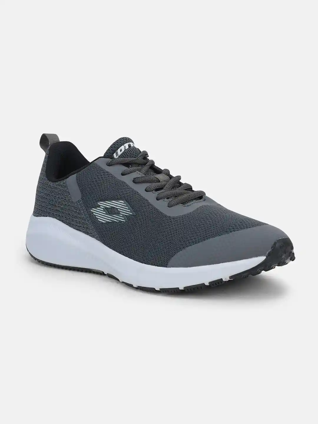 Buy Lotto Men Grey Mesh Running Non-Marking Shoes Sports Shoes
