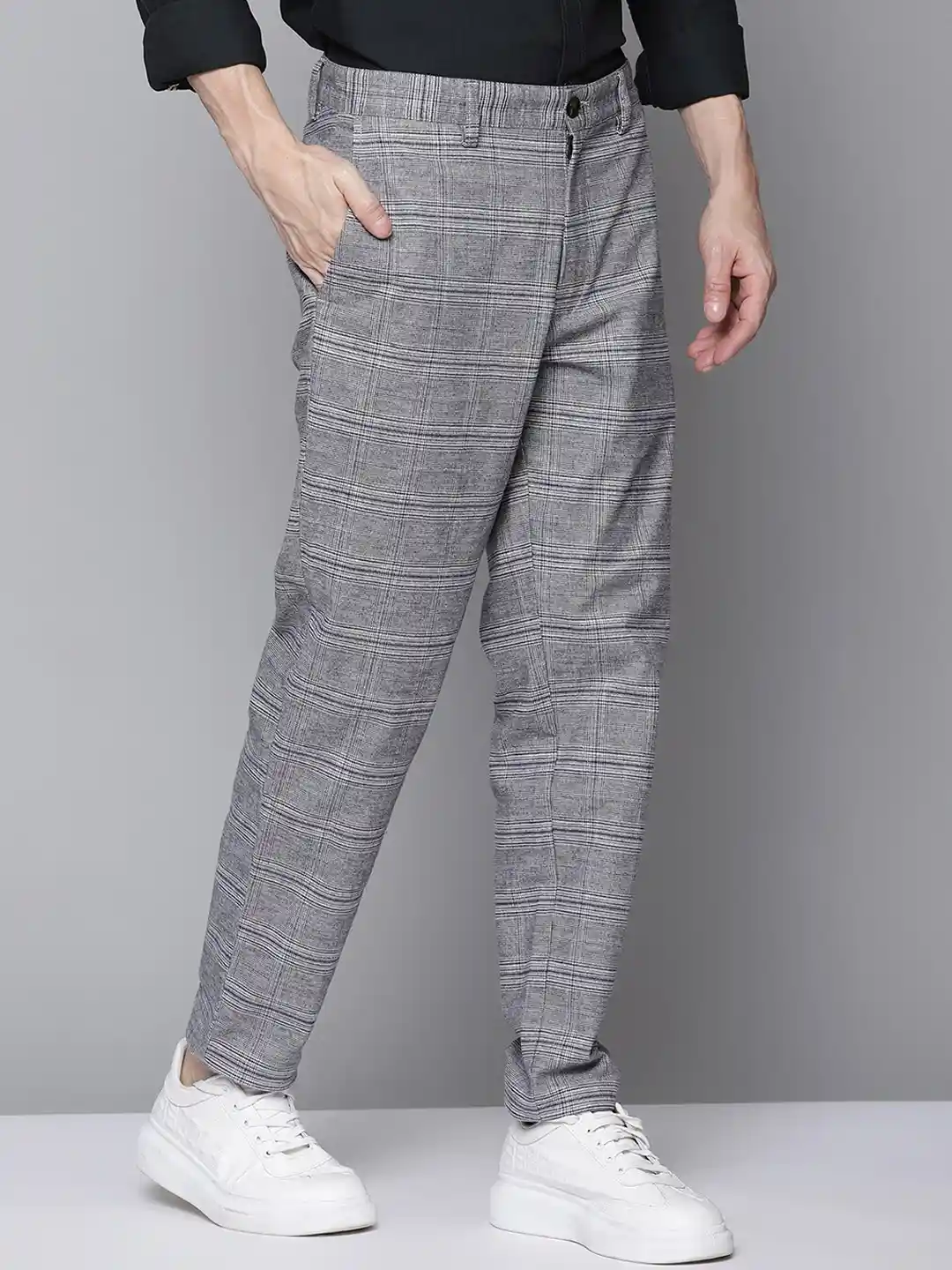 Plaid Trousers Mens Tight Checked Trousers Buy BEN SHERMAN