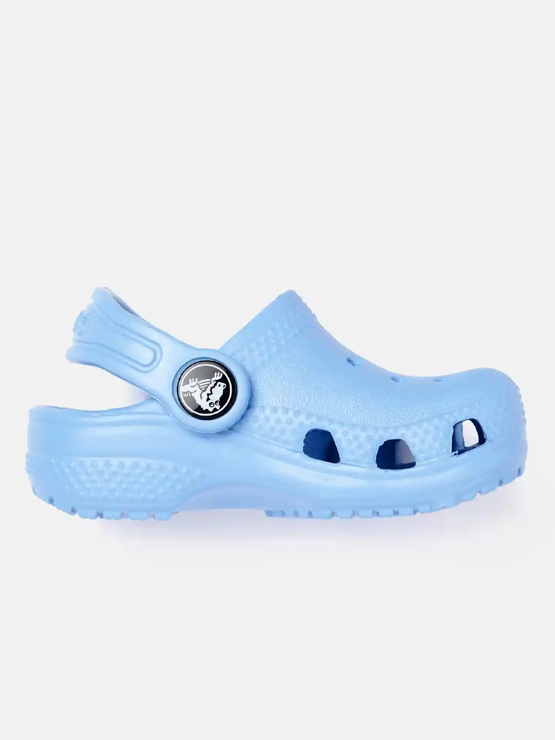 Buy Crocs Kids Blue Solid Croslite Clogs Flip Flops for Unisex