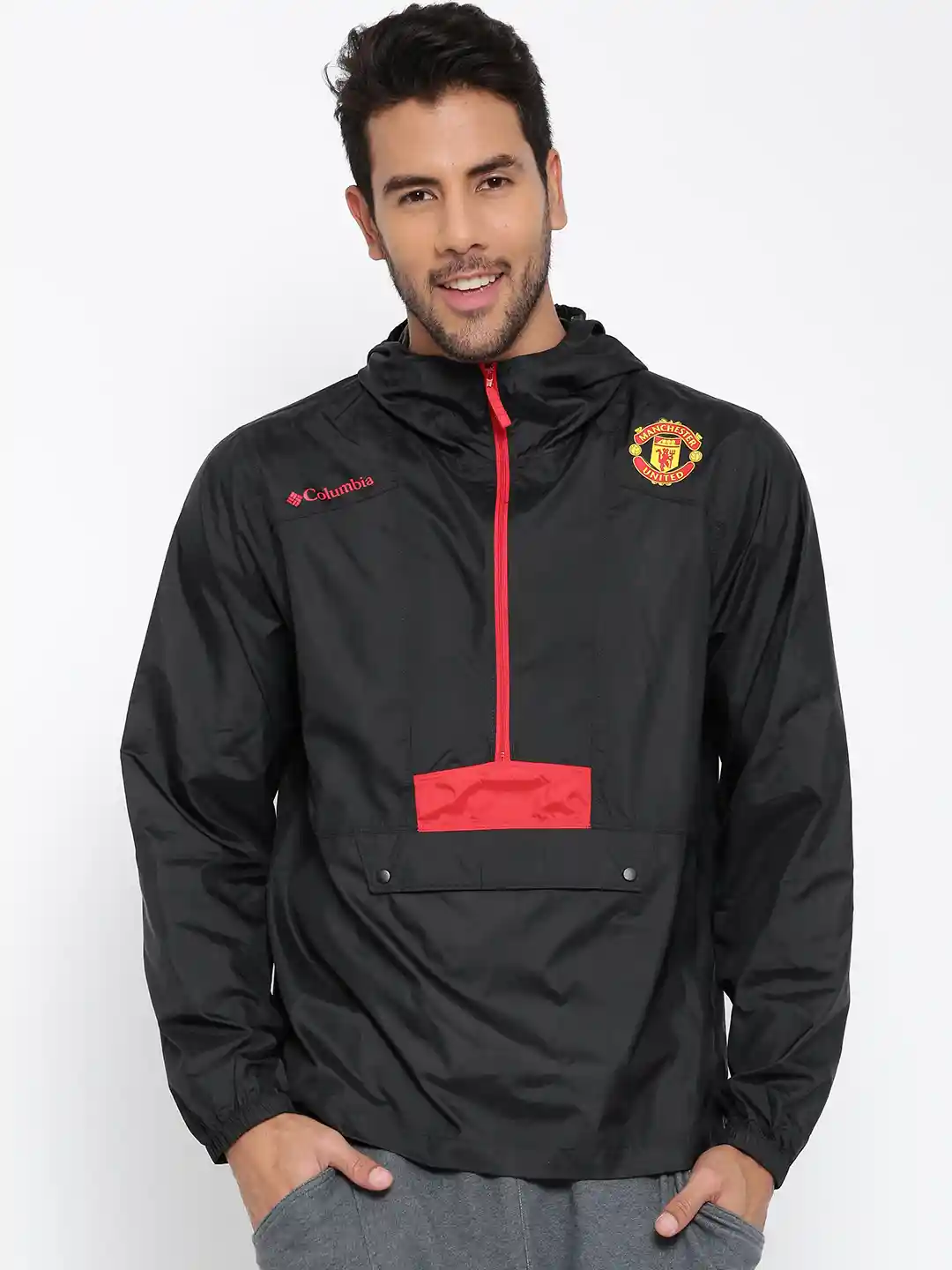 Buy Columbia Black Flashback Manchester United Hooded