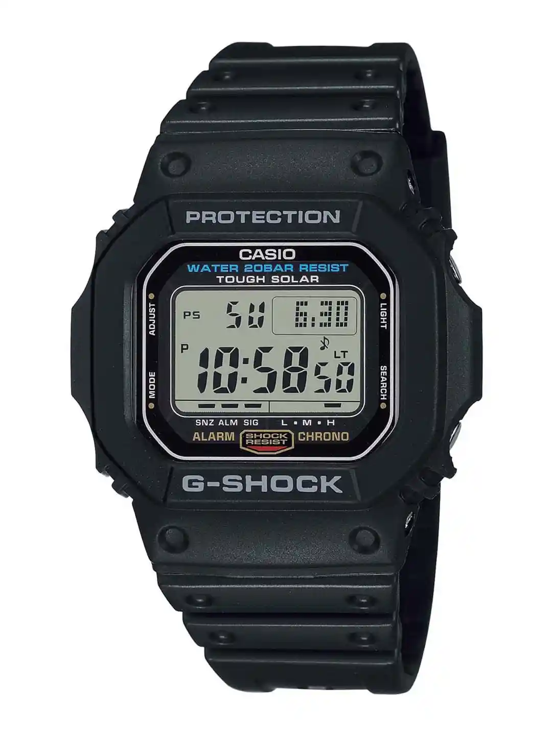 CASIO Men G-Shock G-5600UE-1DR Digital Dial Black Resin Strap Watch G1166