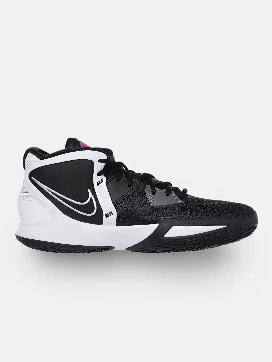 Buy Nike Unisex Black White Solid Kyrie Infinity EP Mid-Top