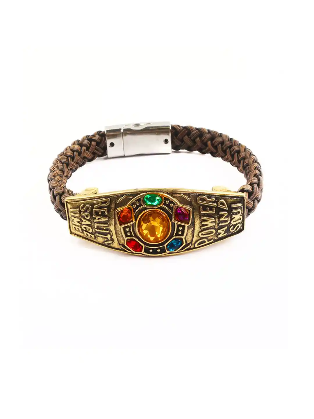 Yellow Chimes Thanos Infinity Gauntlet Bracelet Yellow Chimes Men