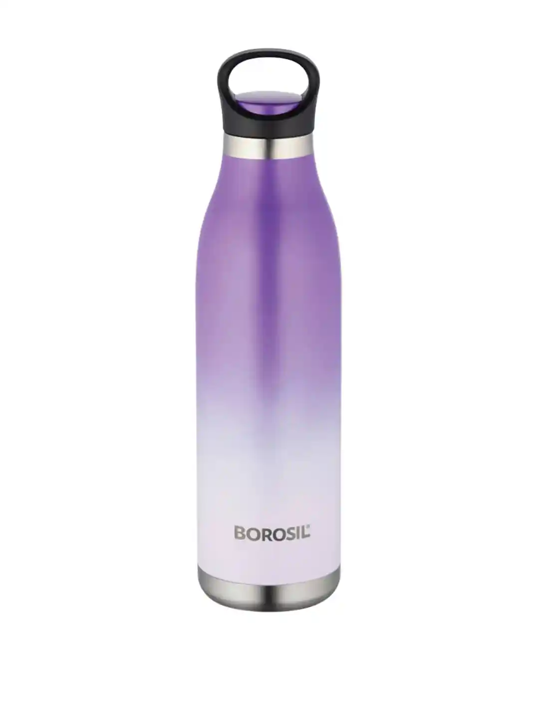 BOROSIL Violet Colourblocked Stainless Steel Double Wall Vacuum Flask  700ml