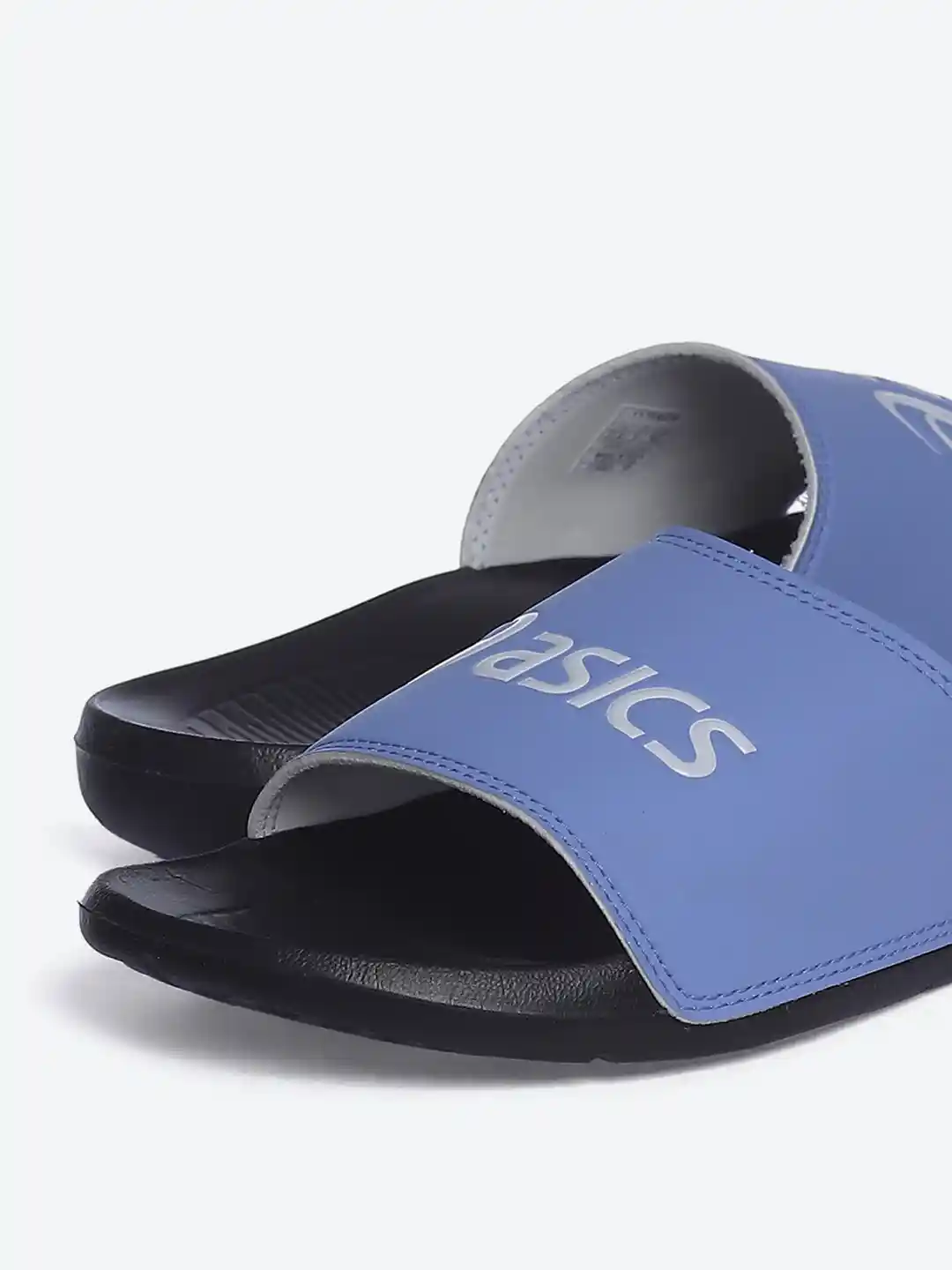Buy ASICS Unisex Blue Black AS003 Printed Sliders Flip Flops