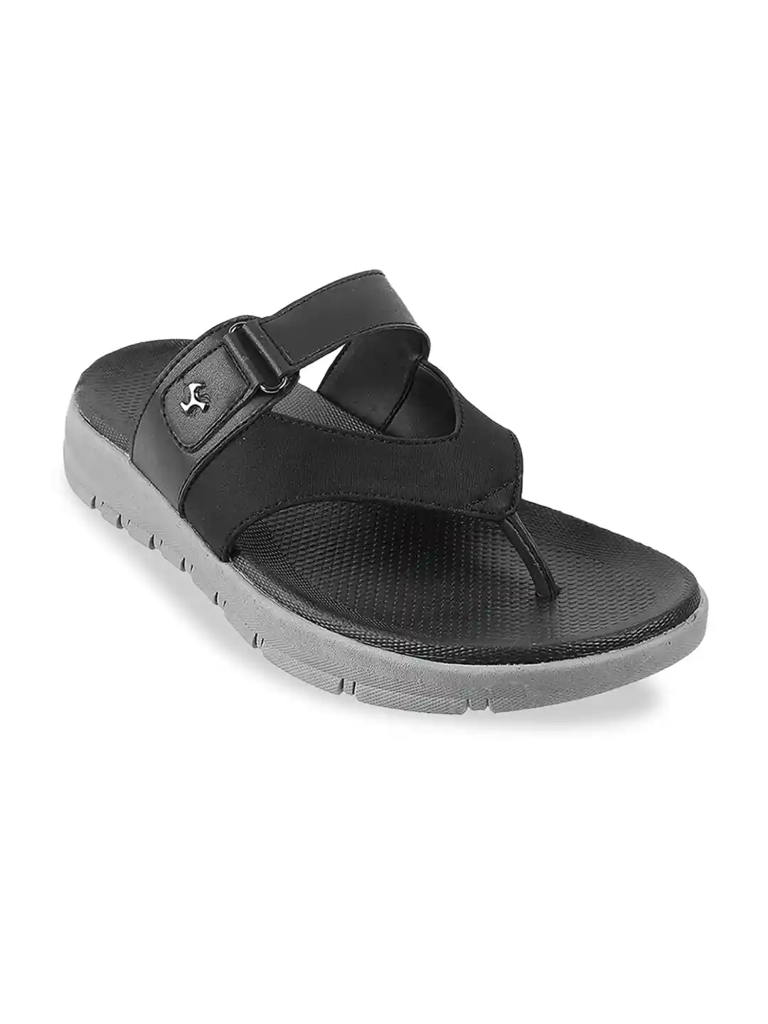 Buy Mochi Men Black Grey Comfort Sandals Sandals for Men