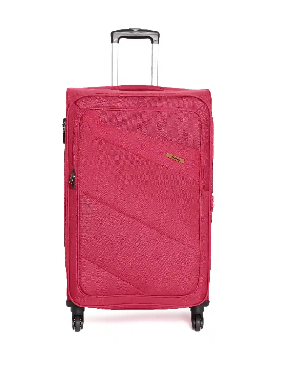 Buy Safari Unisex Red Korrekt-4W-65 Medium Trolley Bag Trolley