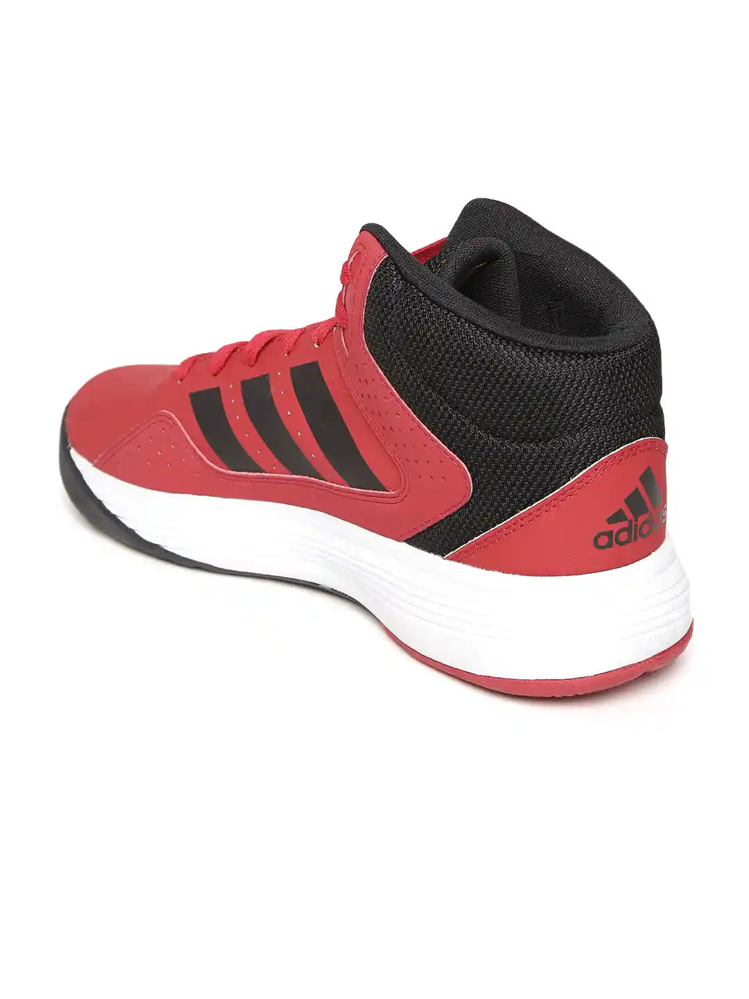 Buy ADIDAS NEO Men Red Cloudfoam Ilation Mid-Top Basketball Shoes