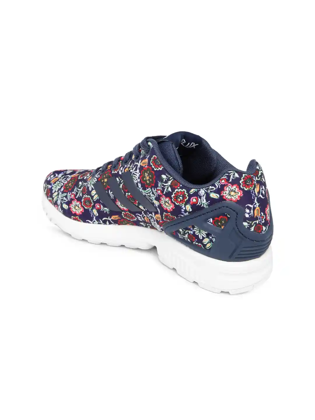 Buy ADIDAS Originals Women Blue Floral Print Zx Flux Sneakers