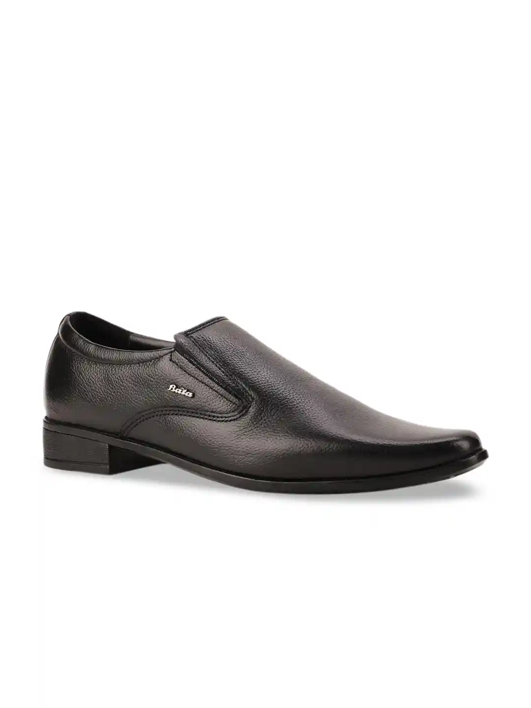 Shoes Slip Black Formal Shoes Flipkart Bata Men Black Solid