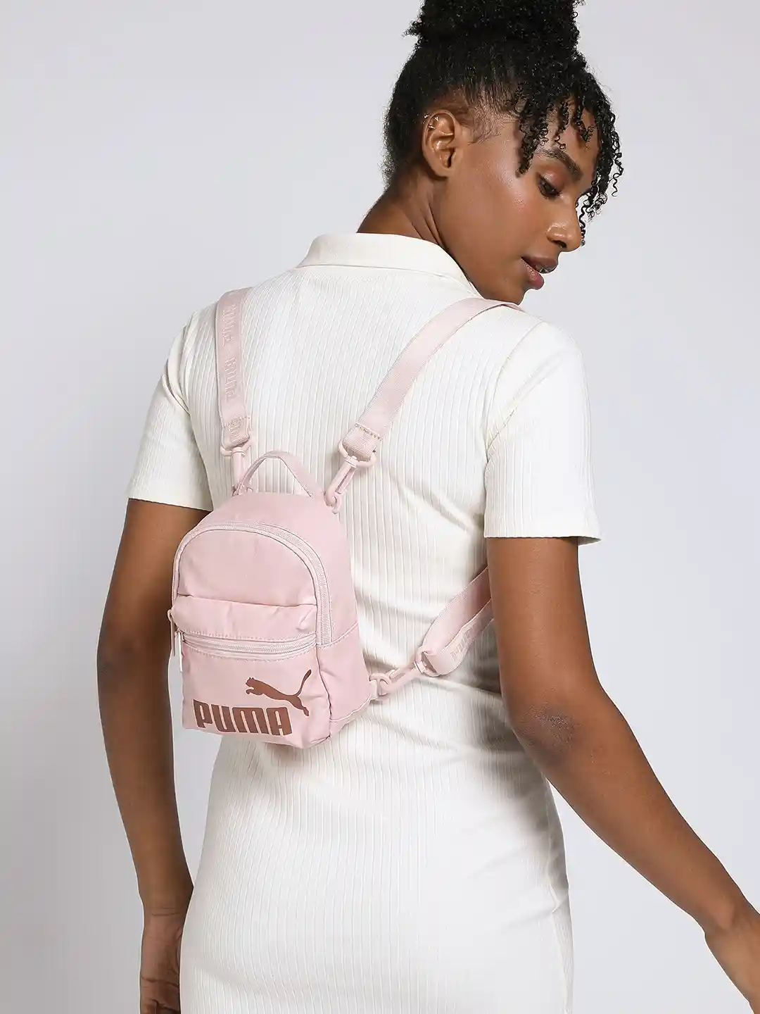 Buy Puma Women Pink Core Up Minime Backpack Backpacks for Women