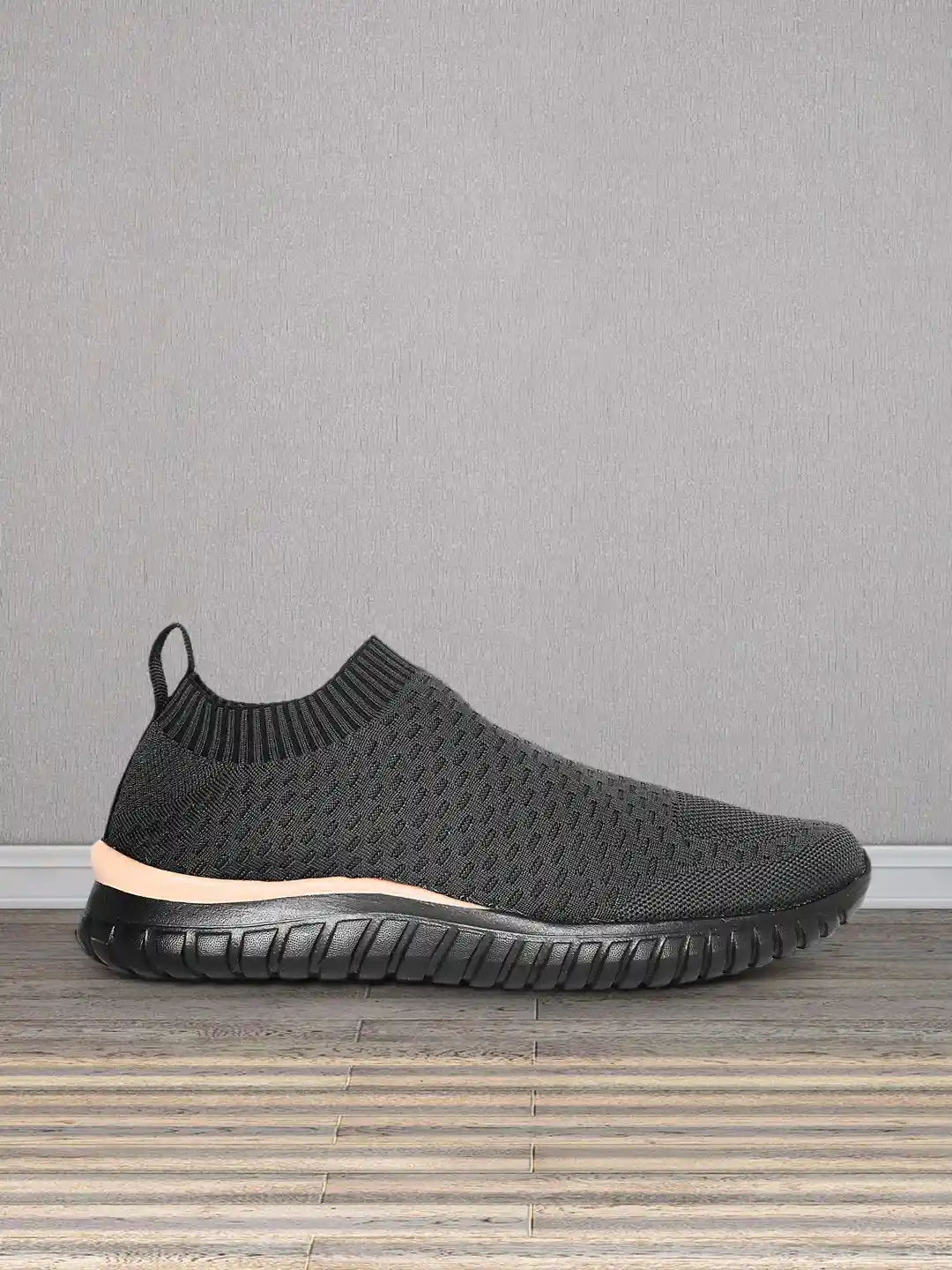 Buy Ajile by Pantaloons Men Grey Textile Running Non-Marking Shoes