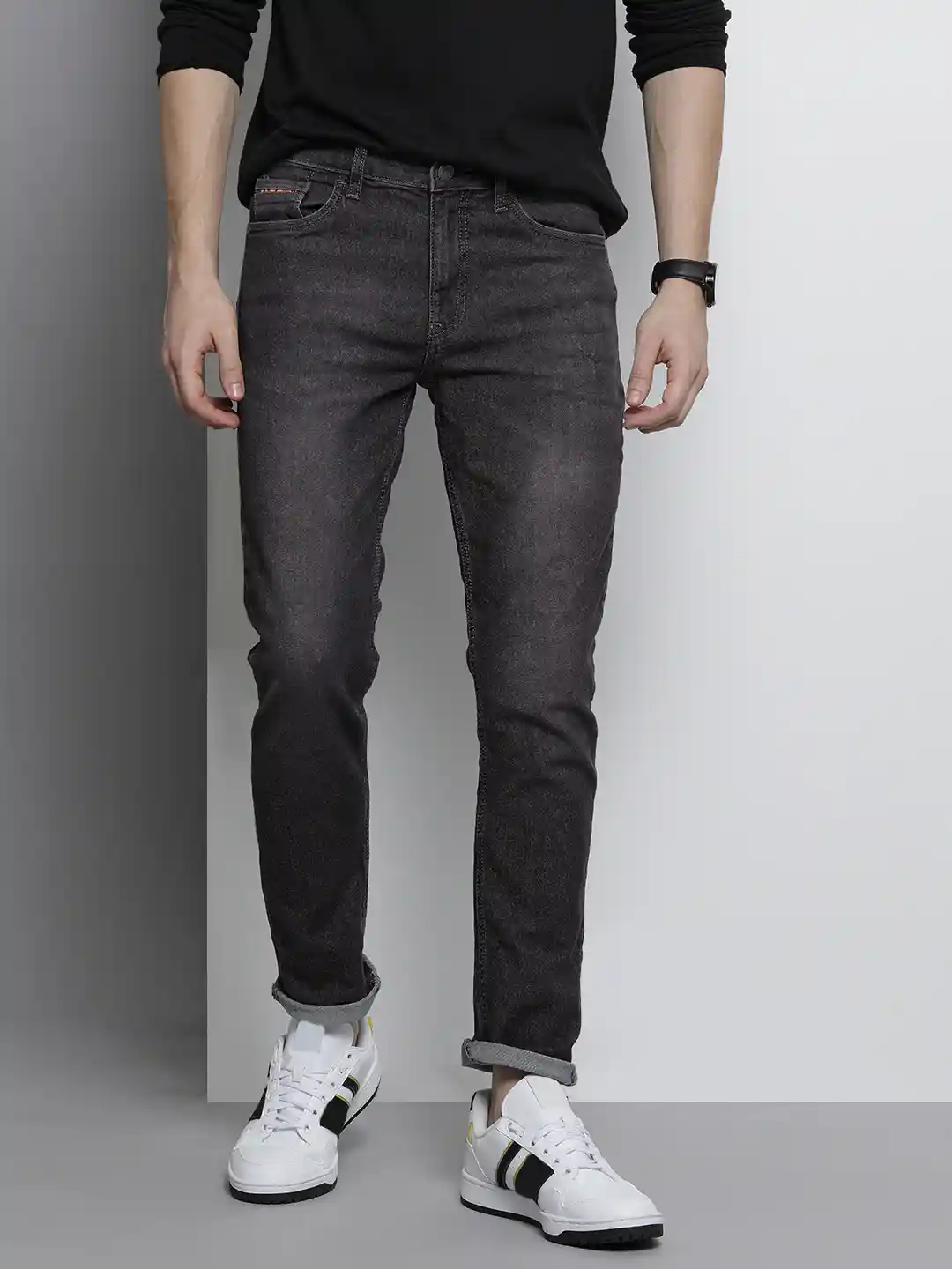 Slim Fit Jeans Black Jeans Looks Men Jet Black Super Slim