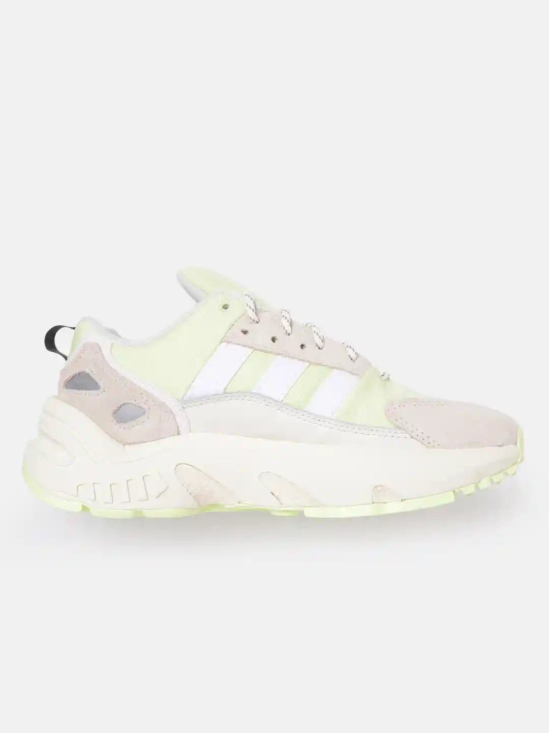 Buy ADIDAS Originals Men Green & Grey Woven Design ZX 22 Boost